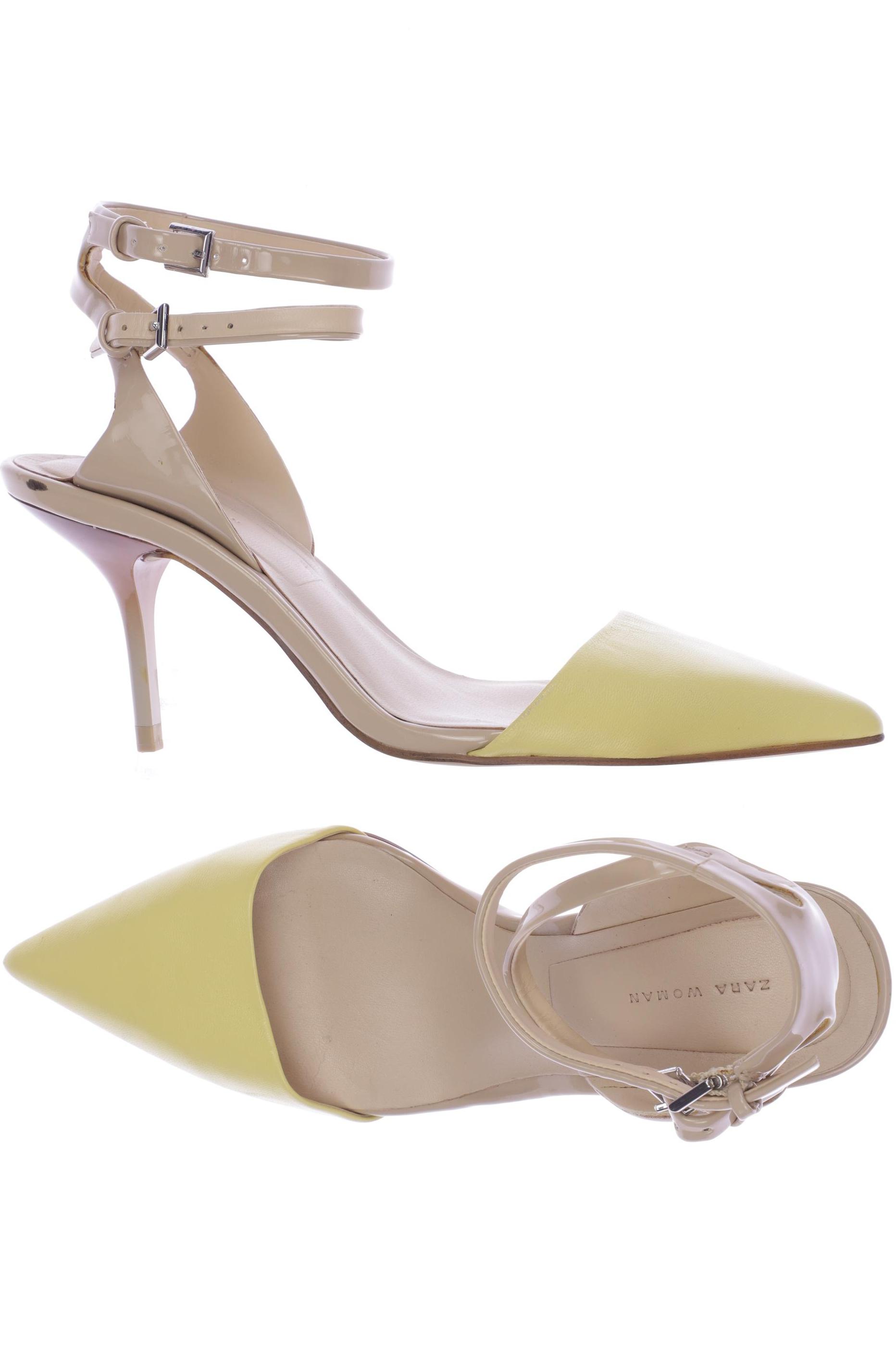 

ZARA Damen Pumps, beige