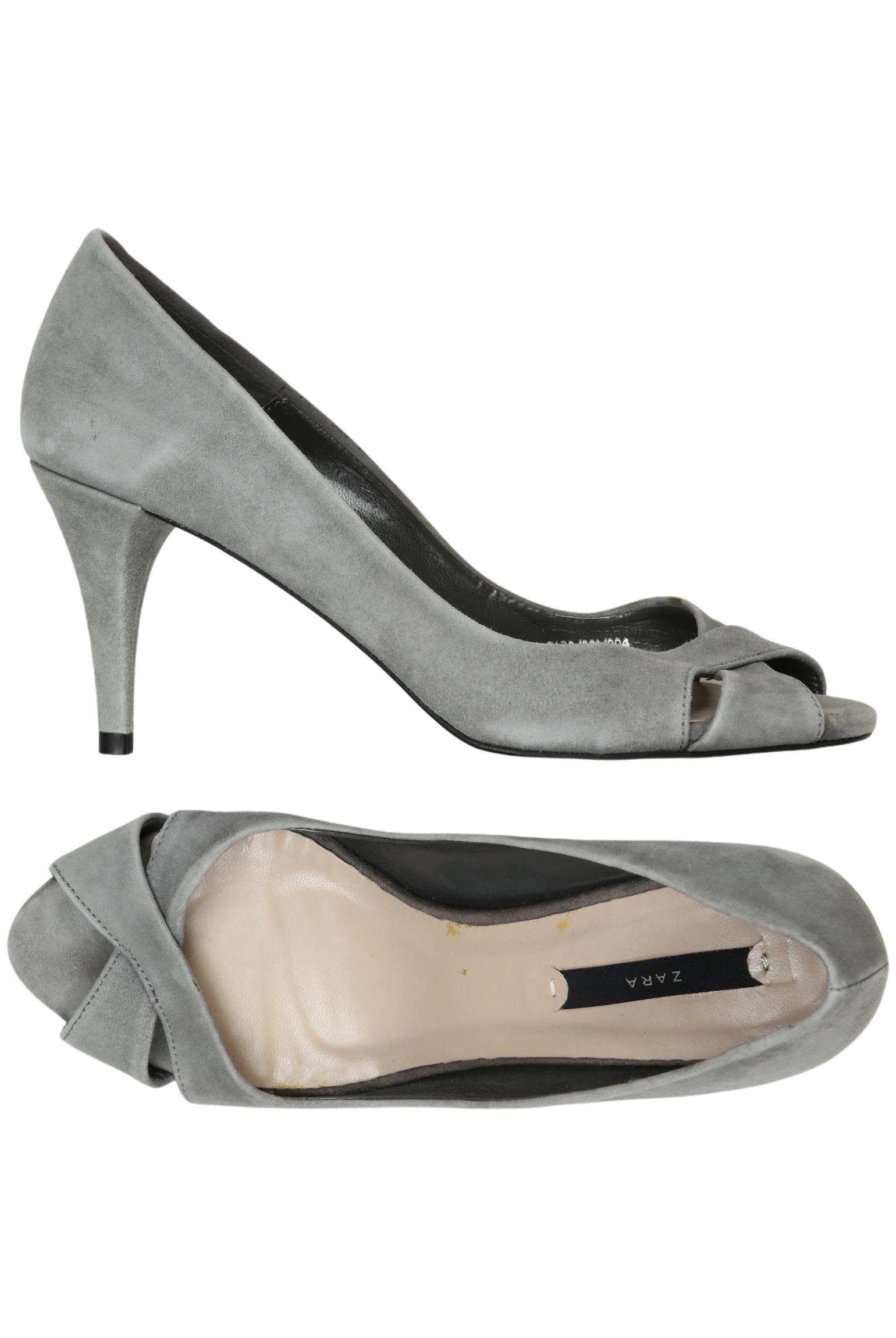 

Zara Damen Pumps, grau, Gr. 36