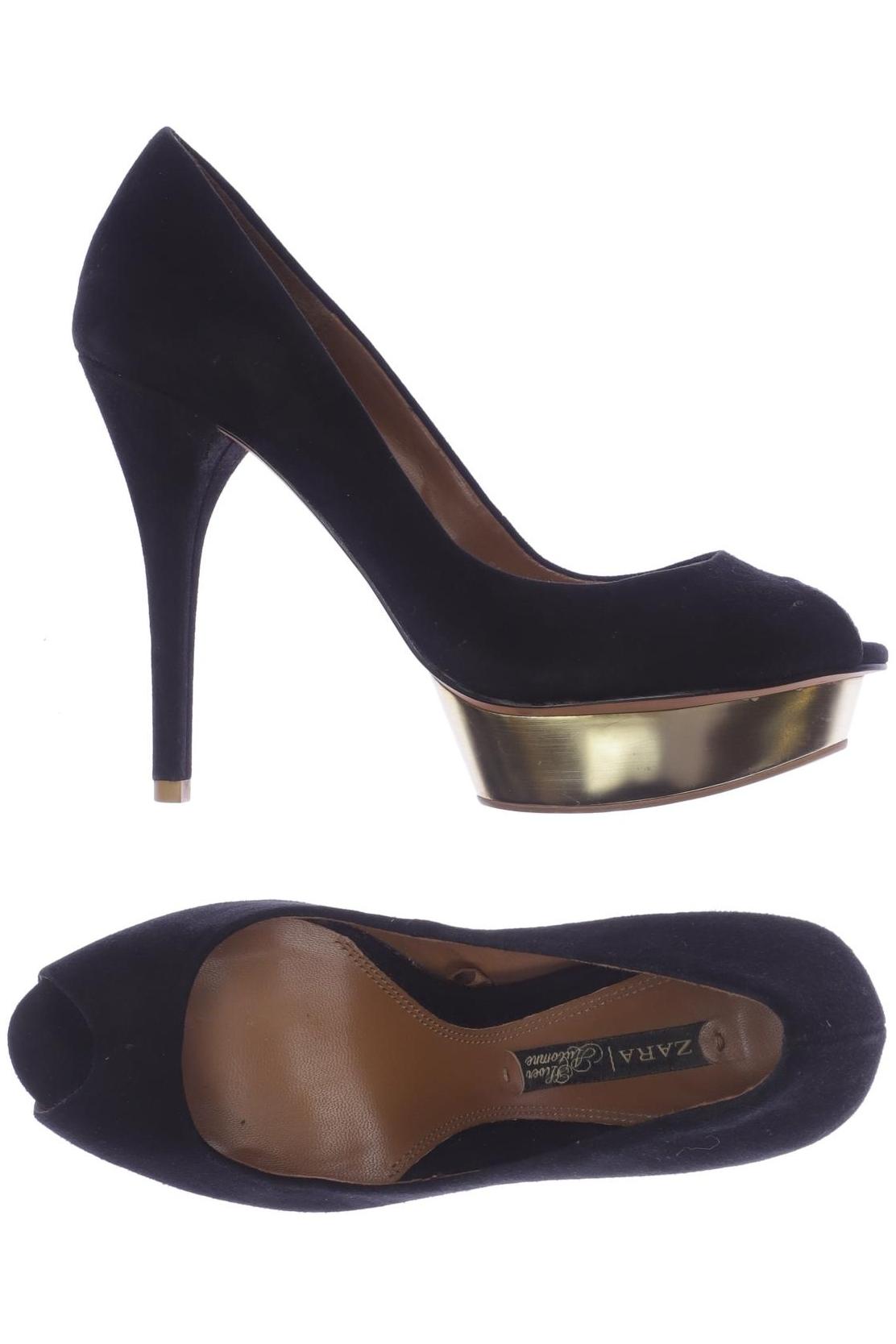 

Zara Damen Pumps, schwarz, Gr. 37