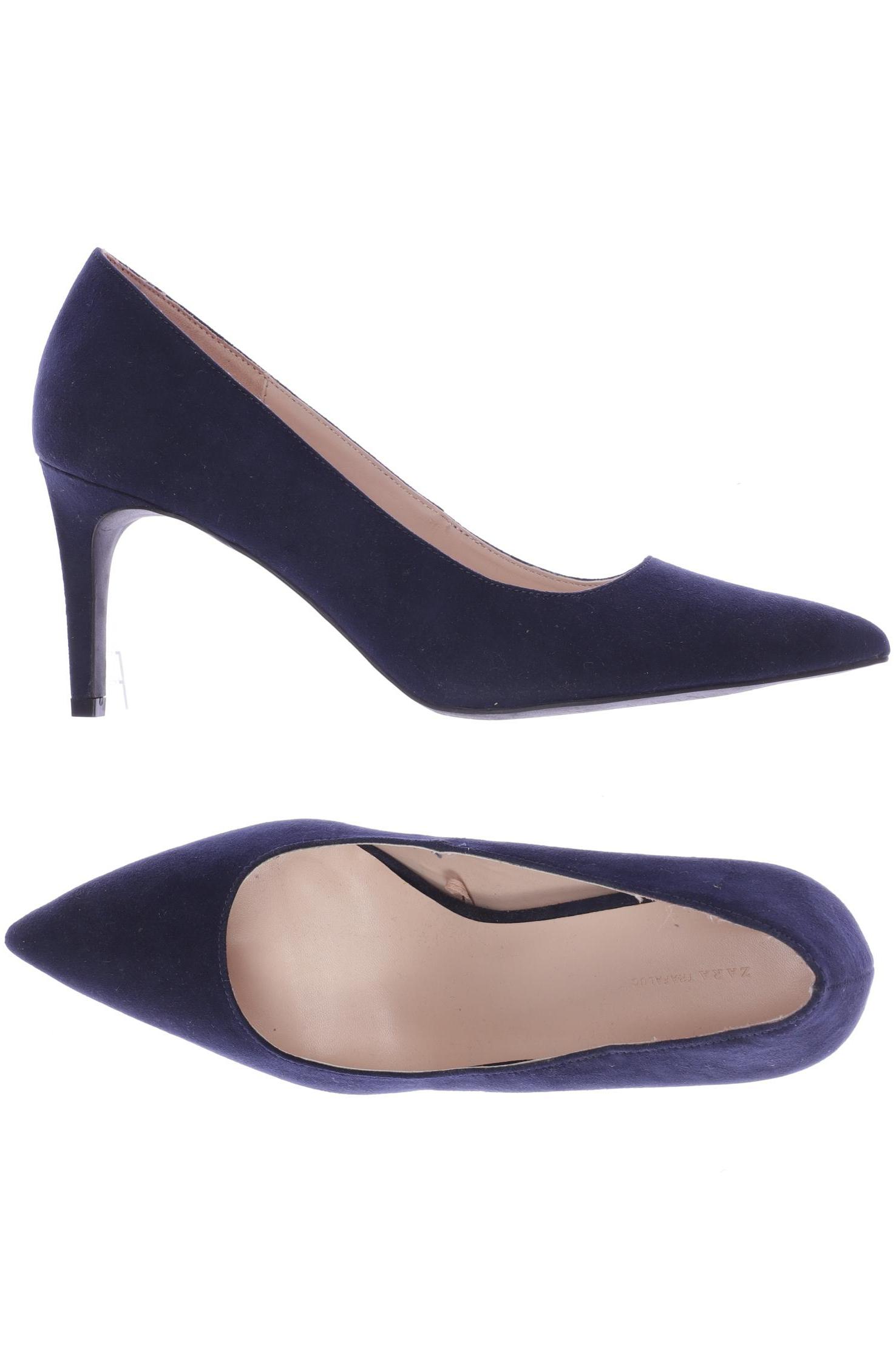 

Zara Damen Pumps, marineblau, Gr. 41