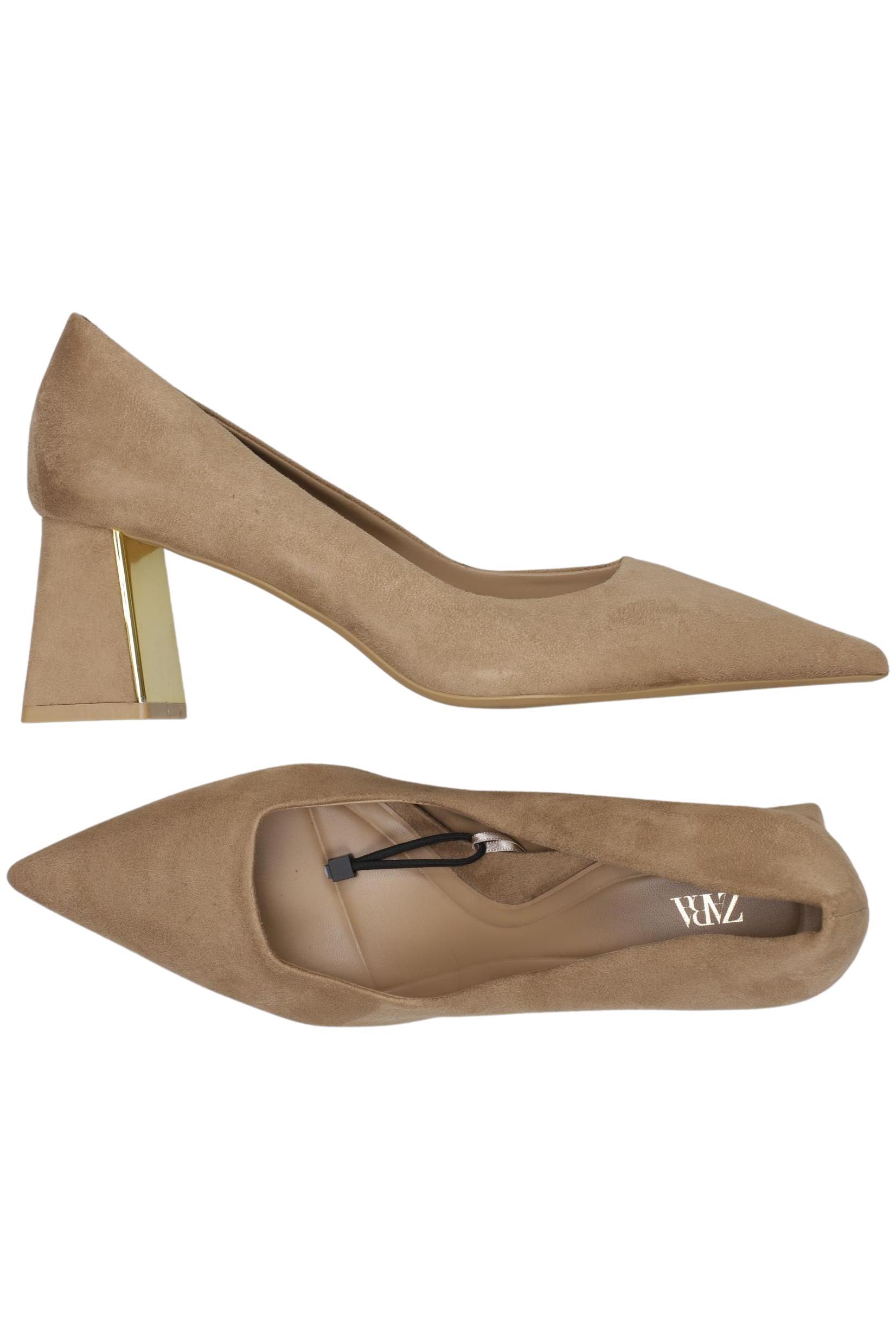 

Zara Damen Pumps, beige, Gr. 40
