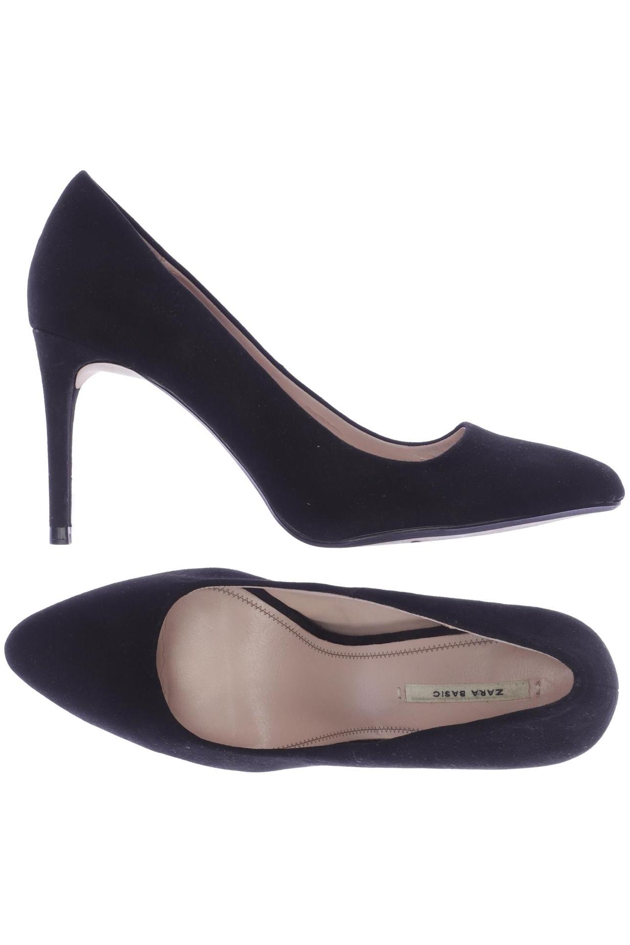 

ZARA Damen Pumps, schwarz