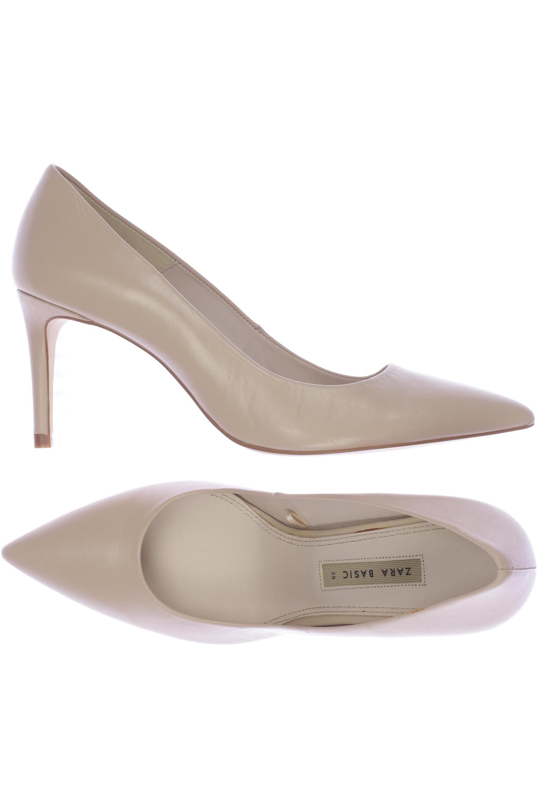 

Zara Damen Pumps, beige, Gr. 39