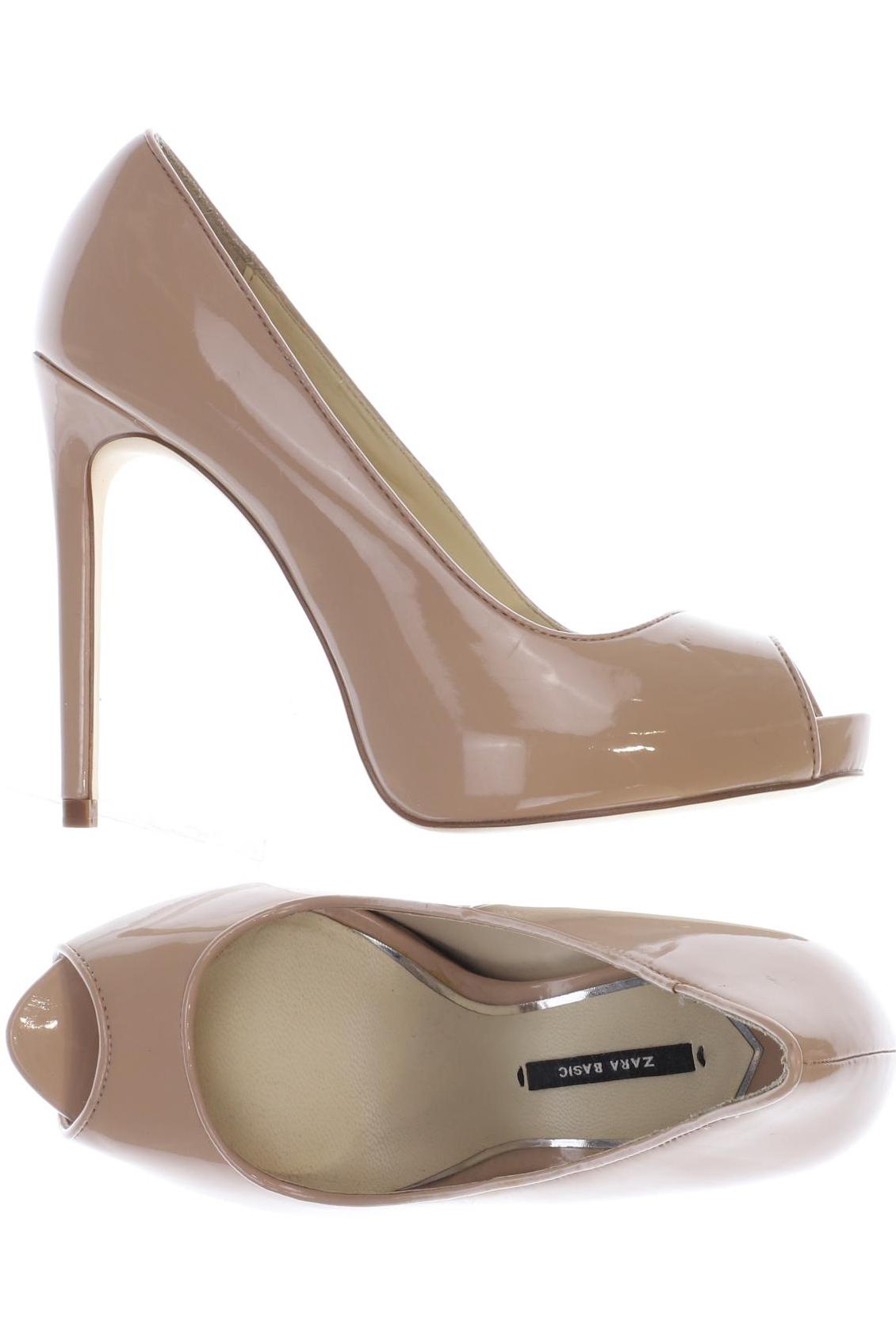 

Zara Damen Pumps, beige, Gr. 36