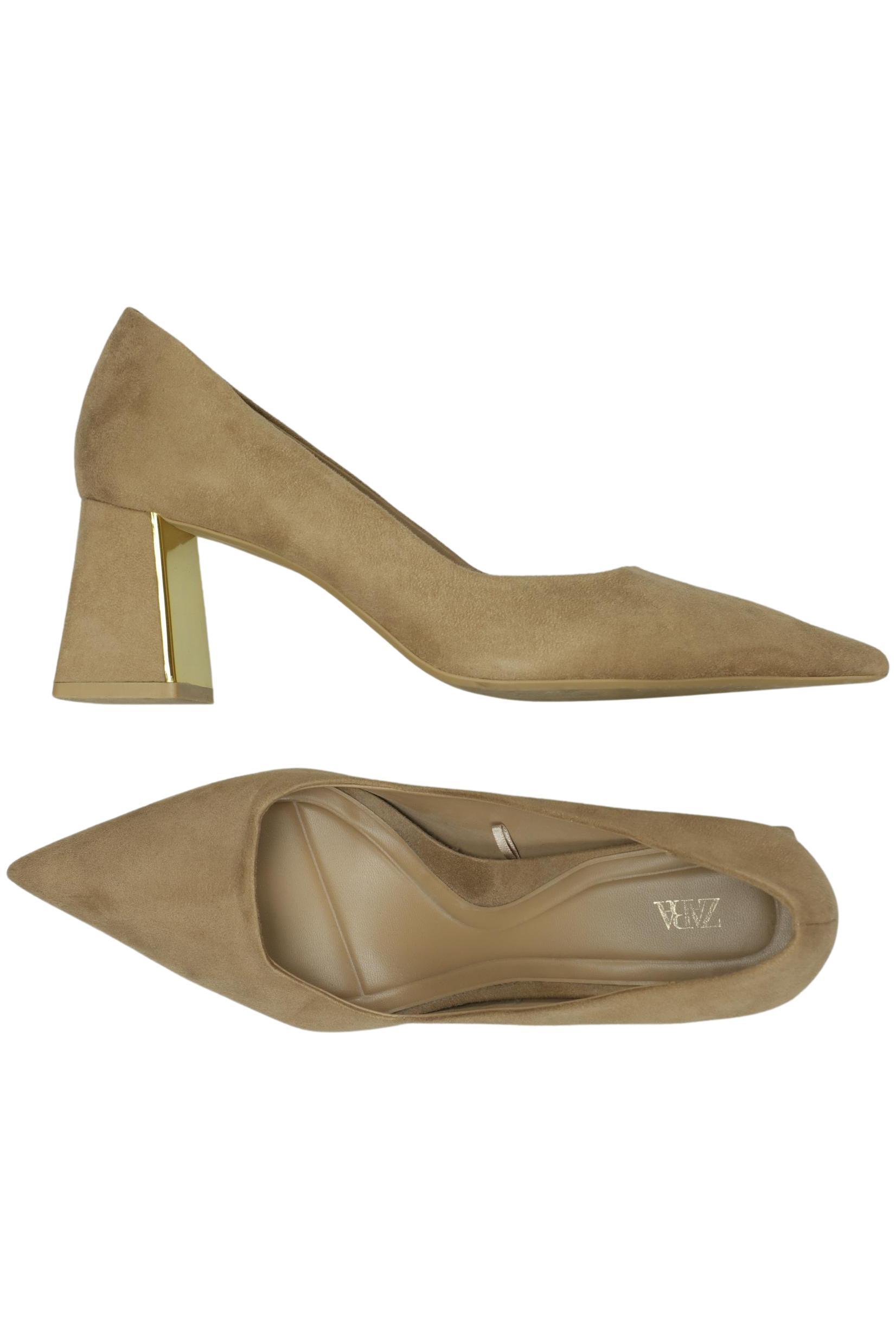 

Zara Damen Pumps, beige, Gr. 41