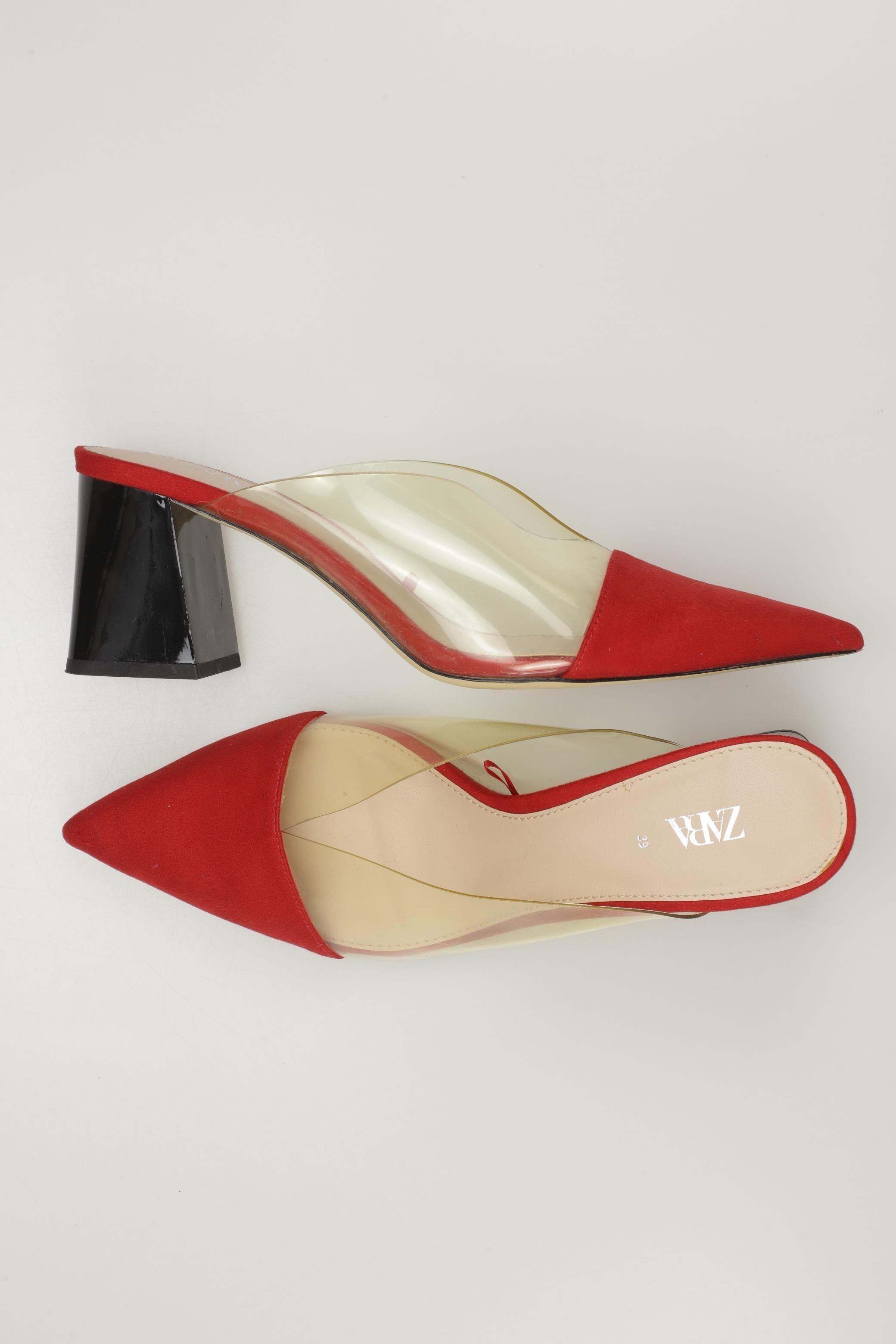 

Zara Damen Pumps, rot, Gr. 39