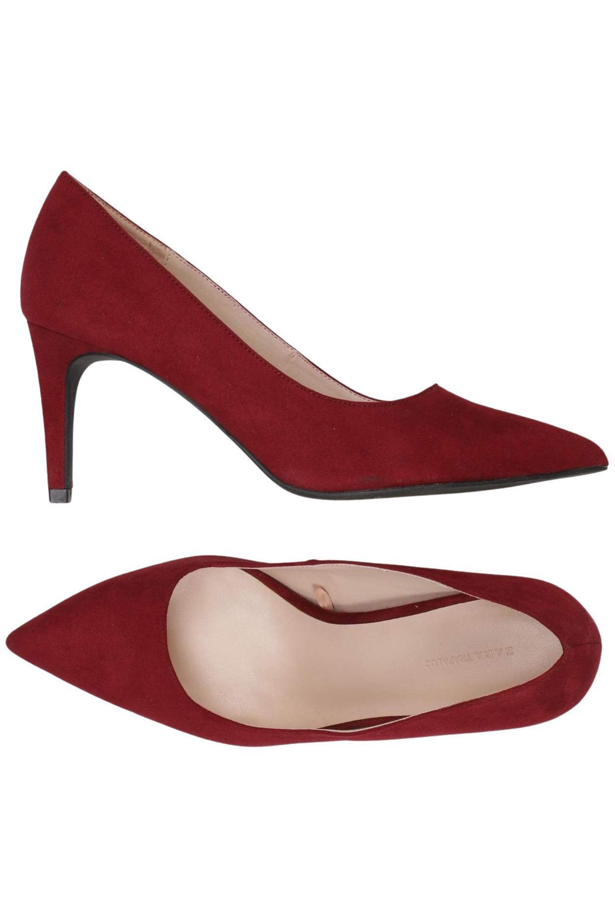 

Zara Damen Pumps, bordeaux, Gr. 37