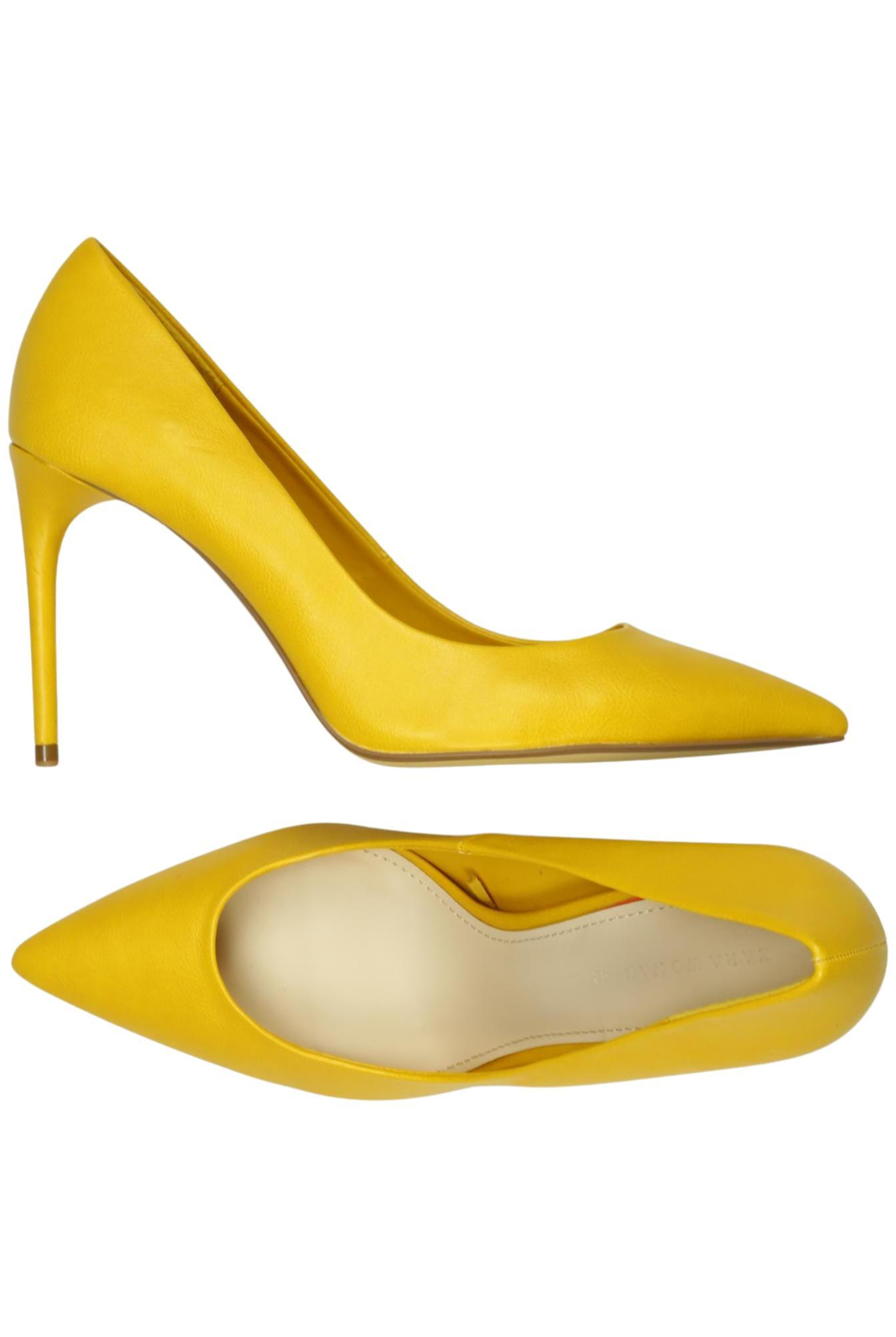 

Zara Damen Pumps, gelb, Gr. 42