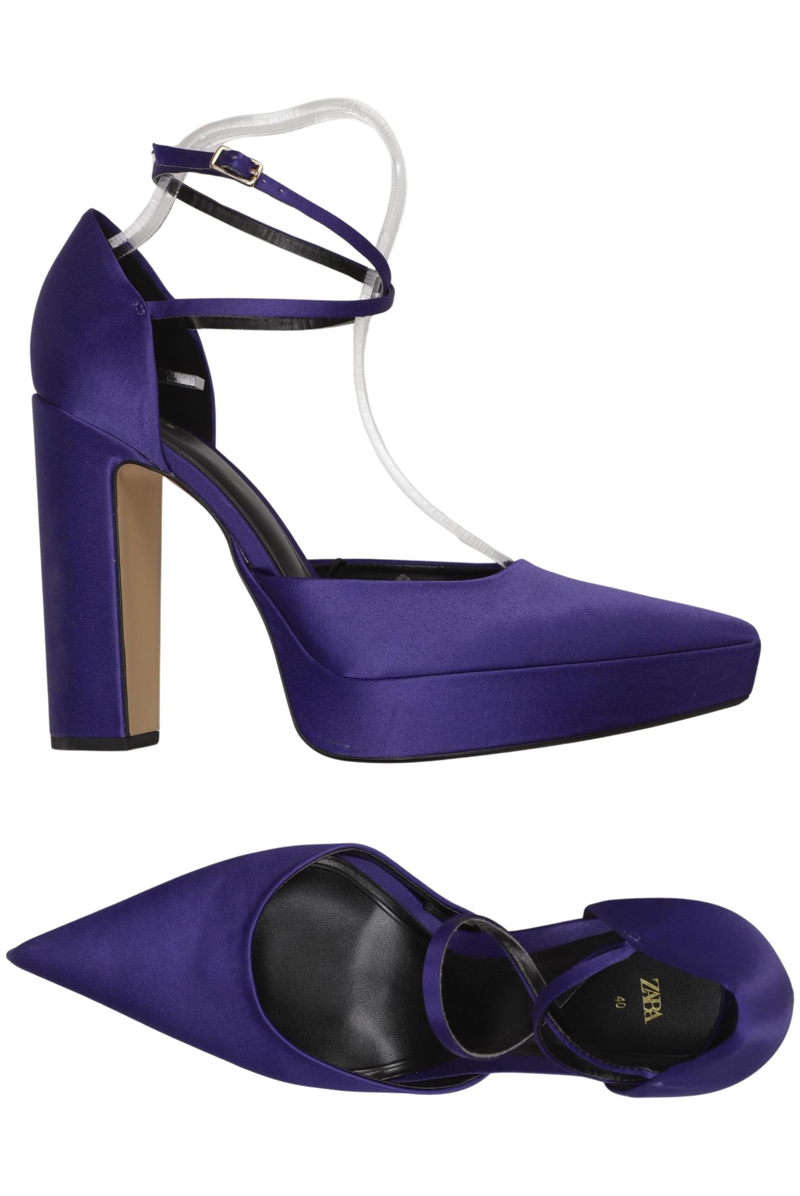 

Zara Damen Pumps, flieder, Gr. 40
