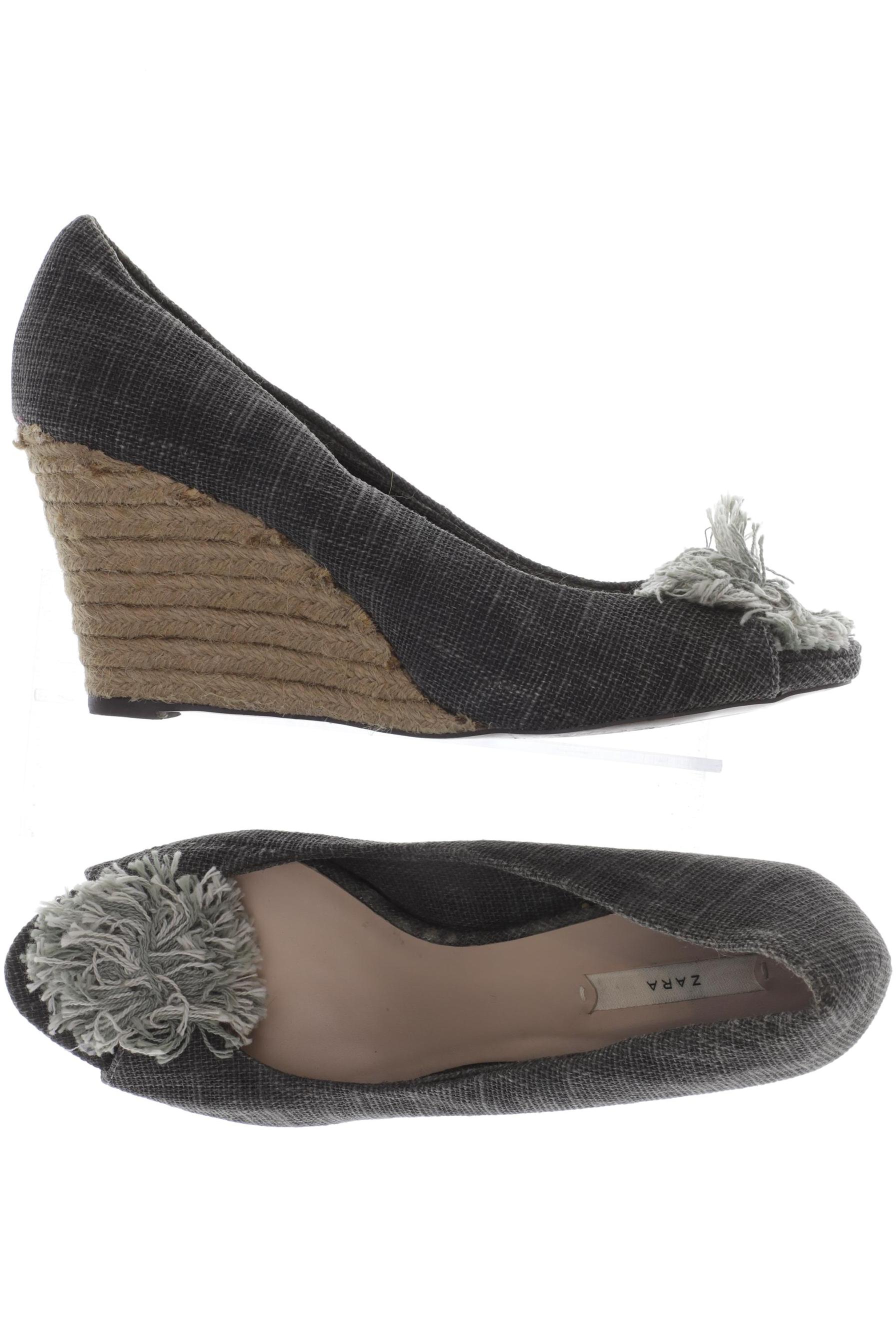 

ZARA Damen Pumps, grau