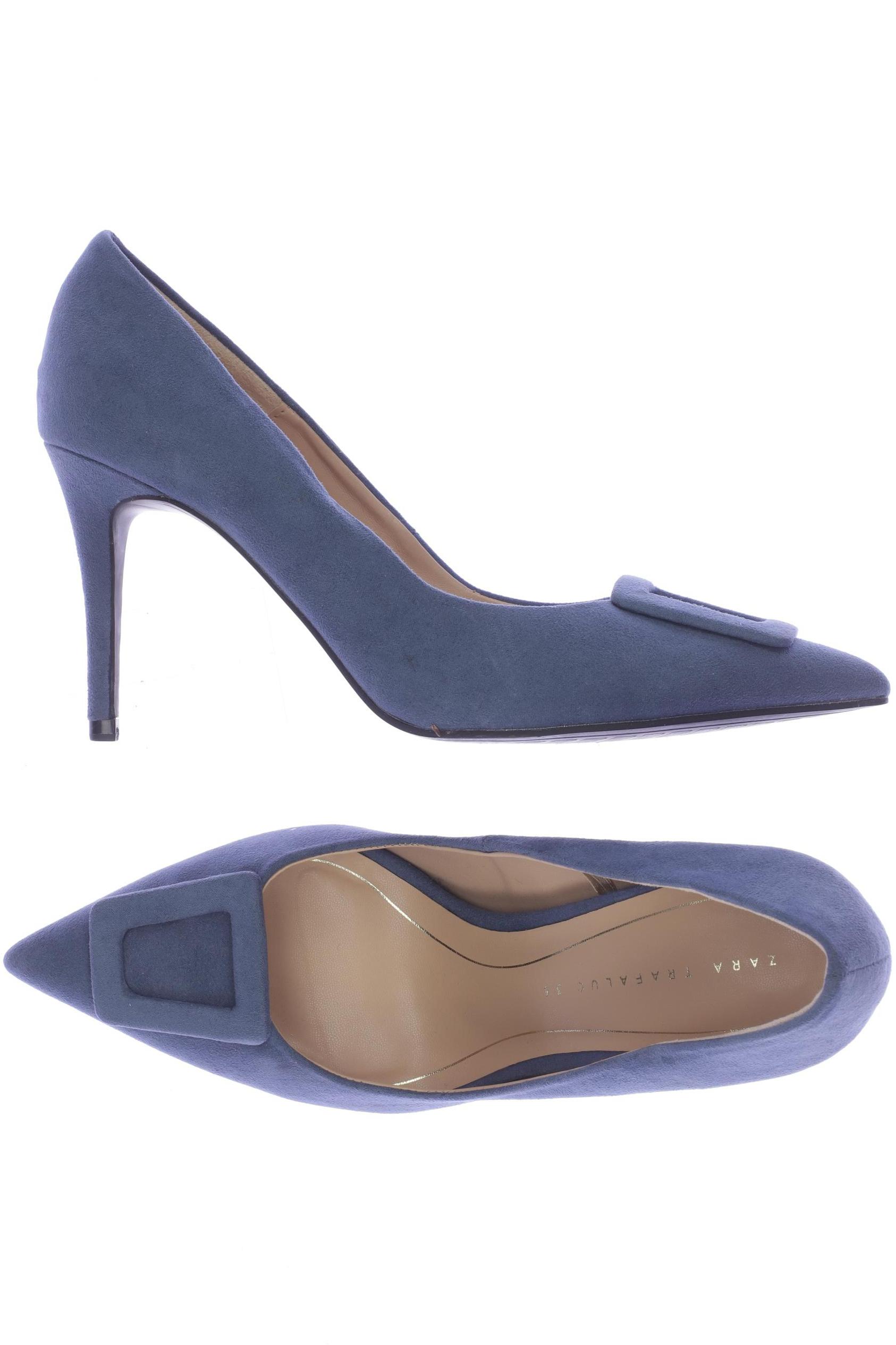 

Zara Damen Pumps, blau, Gr. 36