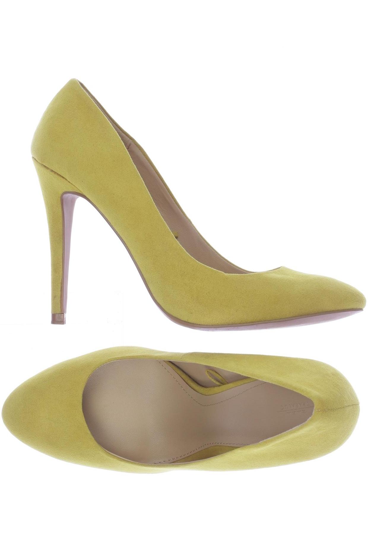 

Zara Damen Pumps, gelb, Gr. 38