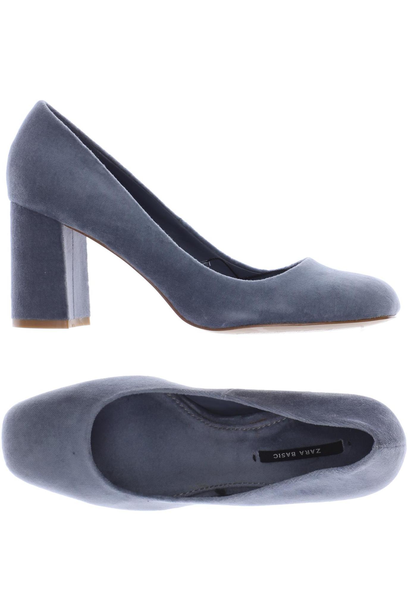 

ZARA Damen Pumps, hellblau