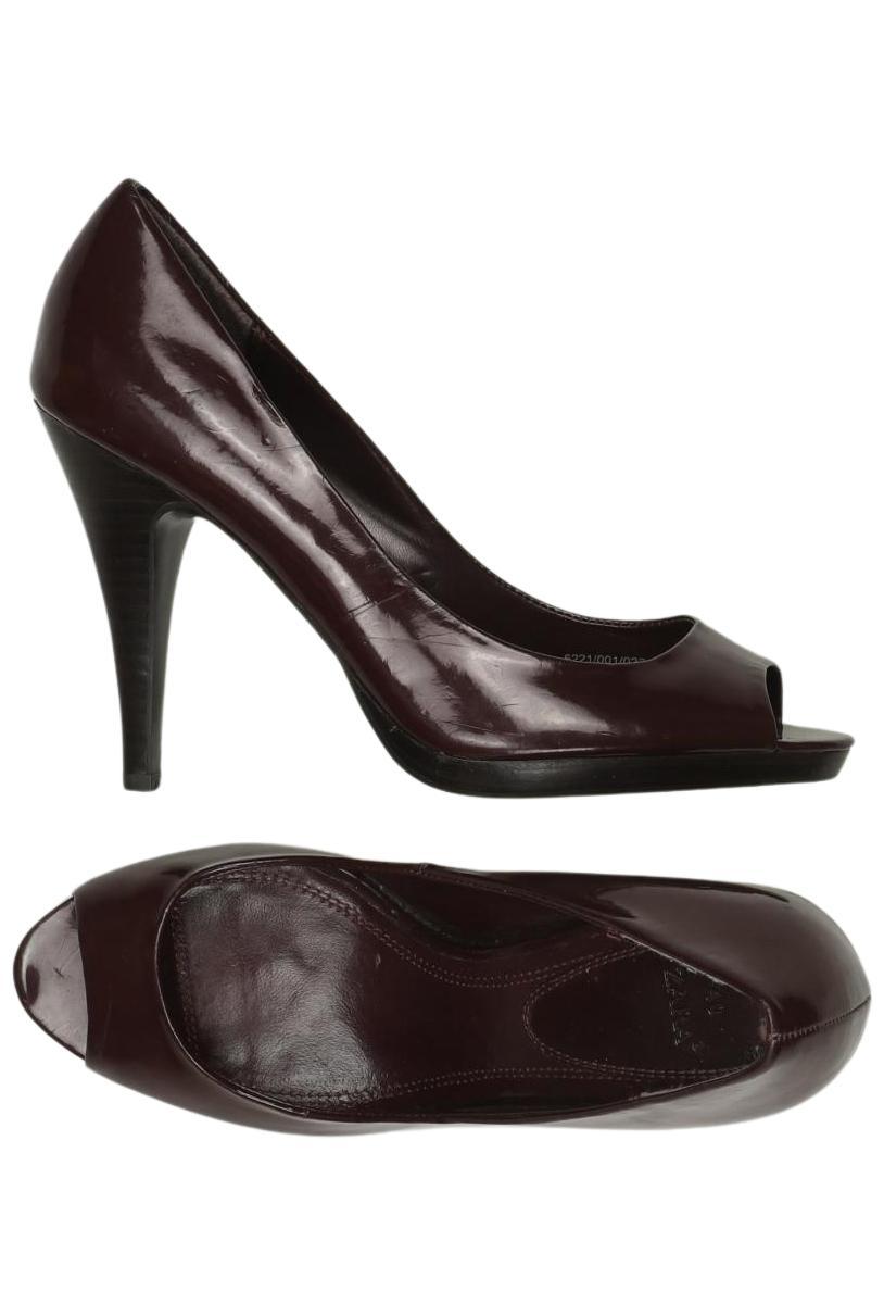 

Zara Damen Pumps, bordeaux, Gr. 40