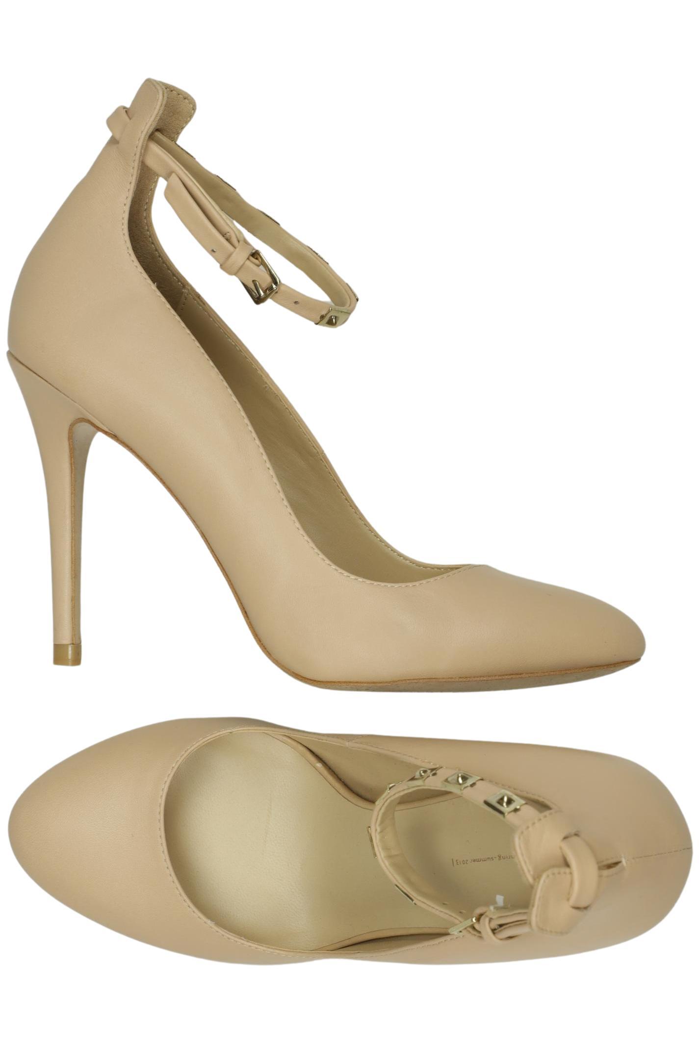 

Zara Damen Pumps, beige, Gr. 38