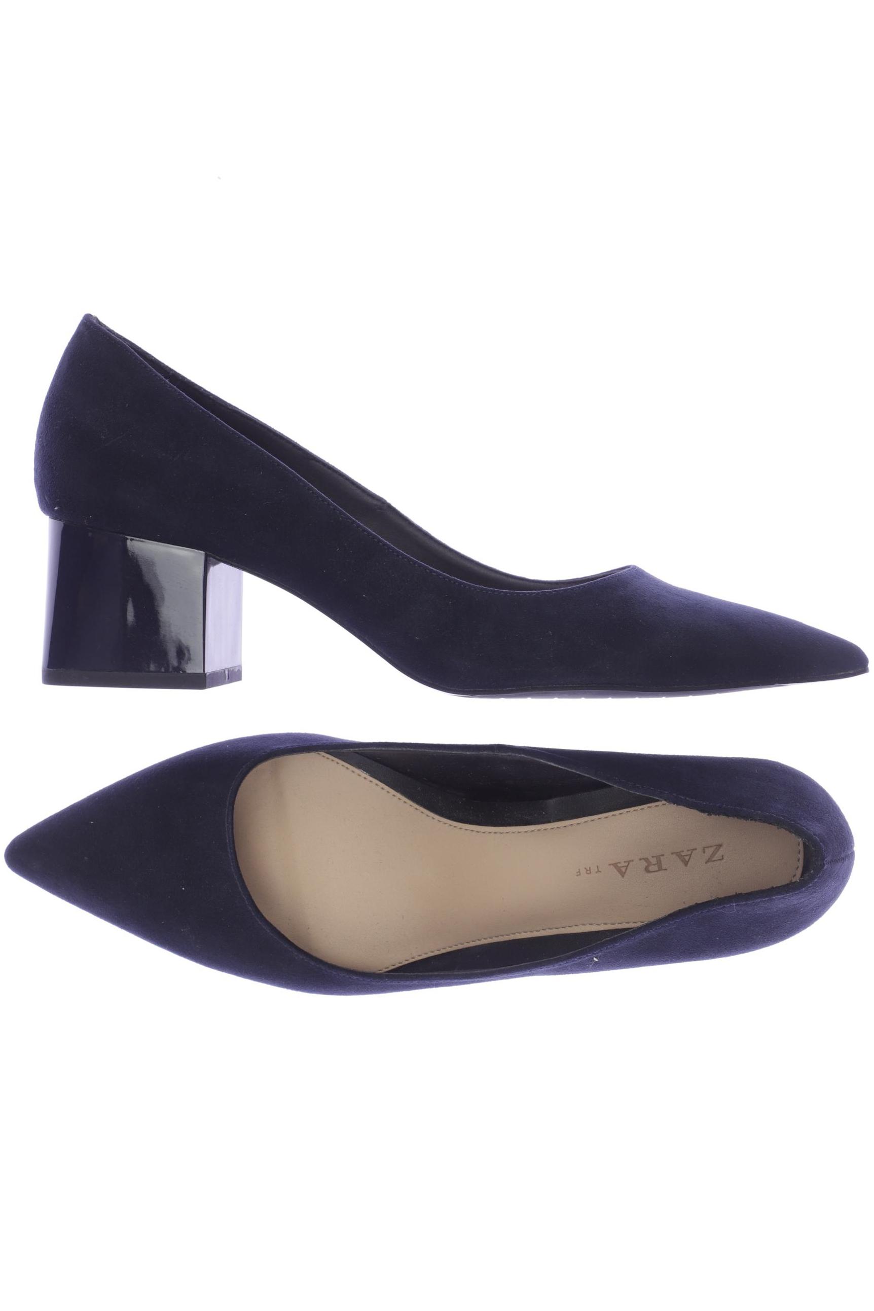 

Zara Damen Pumps, marineblau, Gr. 39