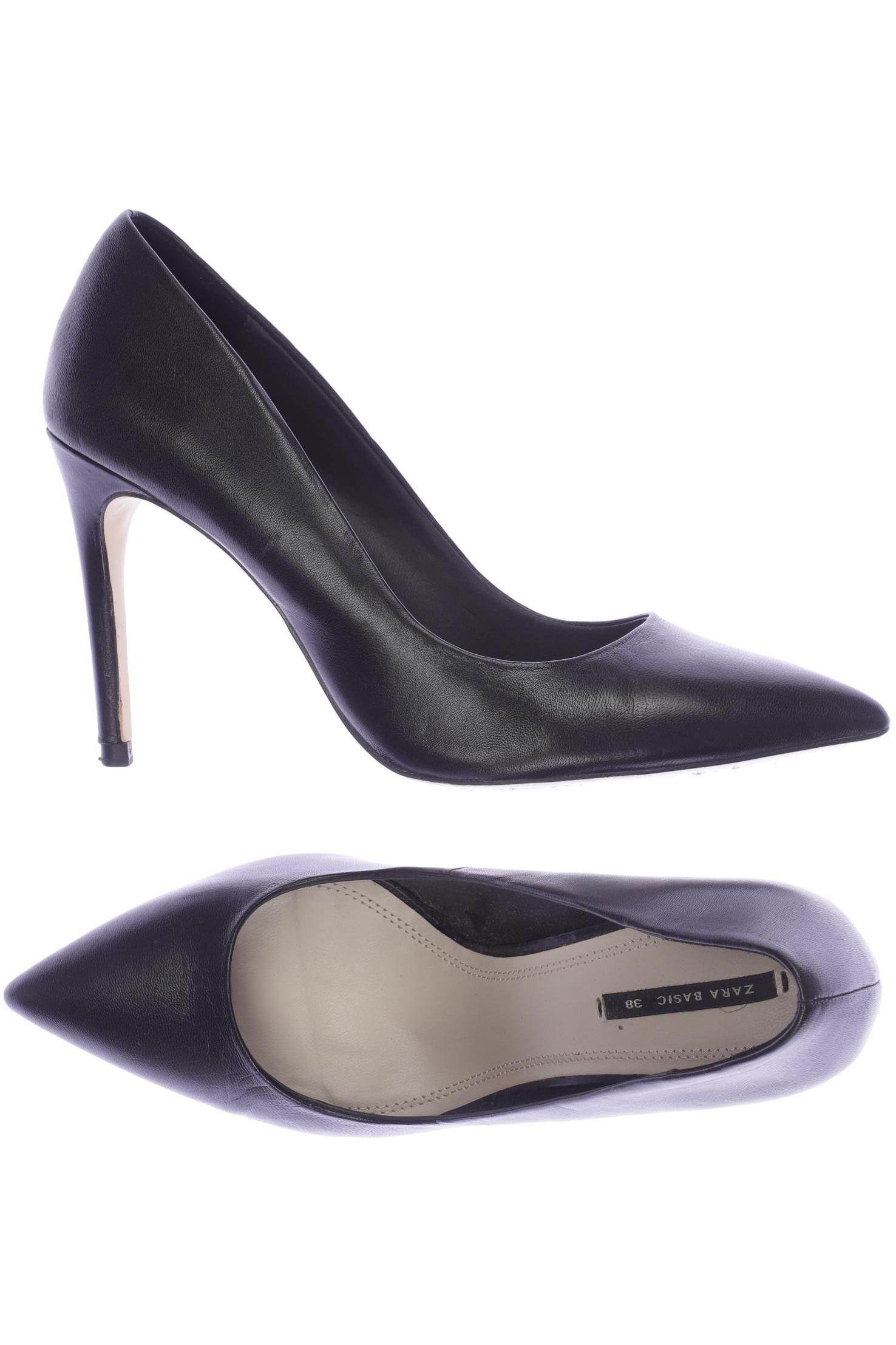 

ZARA Damen Pumps, schwarz