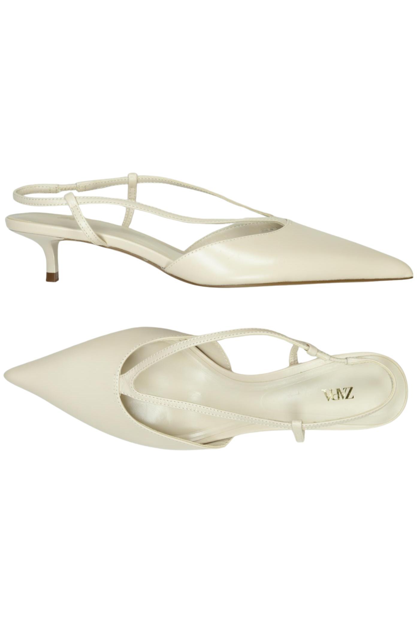 

Zara Damen Pumps, beige, Gr. 39