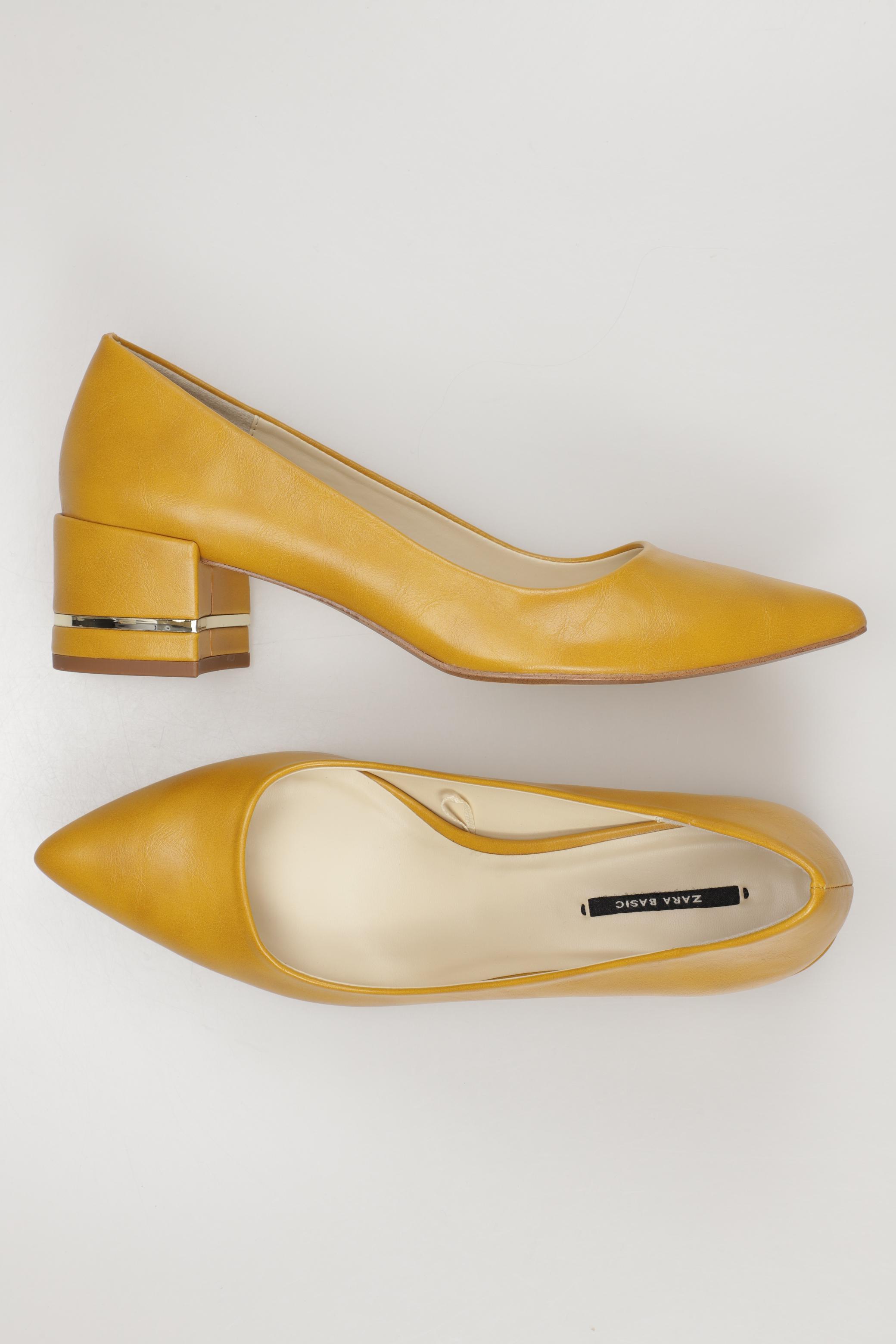 

Zara Damen Pumps, gelb, Gr. 39