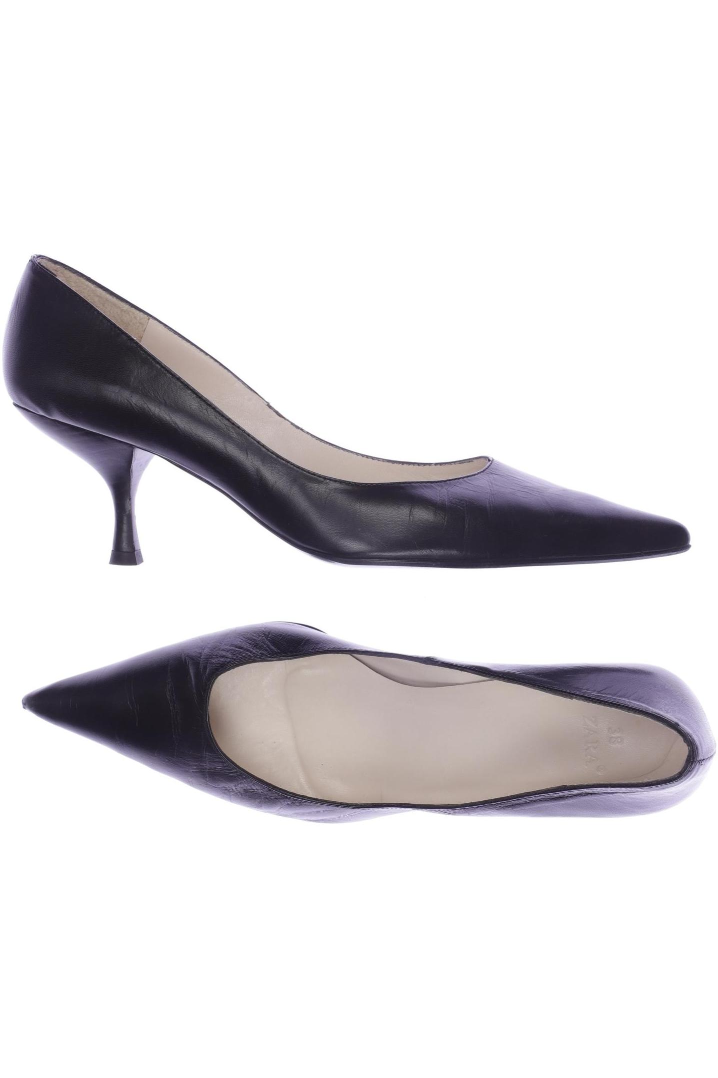 

Zara Damen Pumps, schwarz, Gr. 38