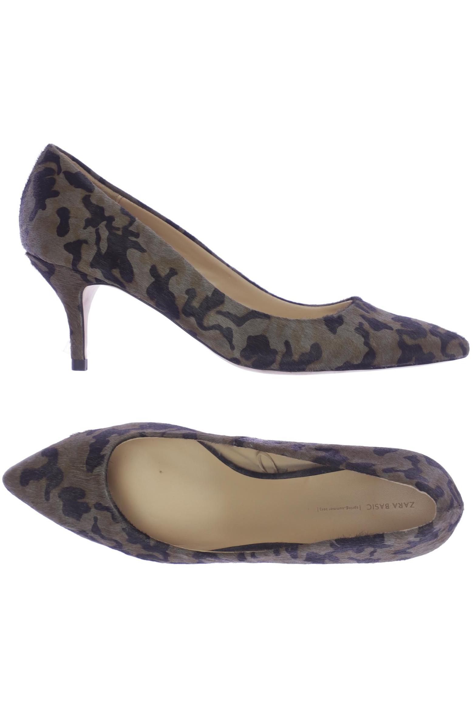 

ZARA Damen Pumps, grau