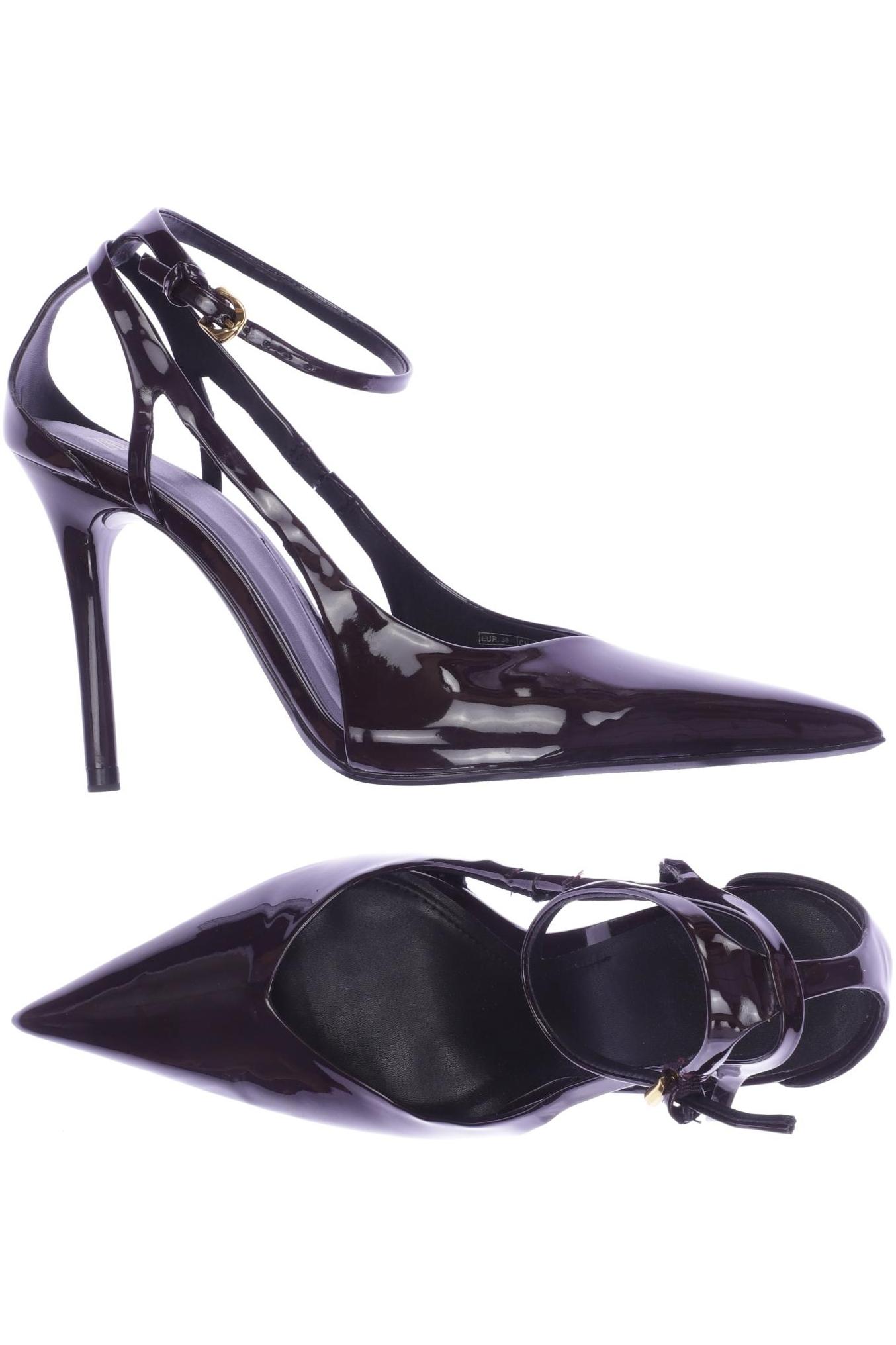 

Zara Damen Pumps, bordeaux, Gr. 38