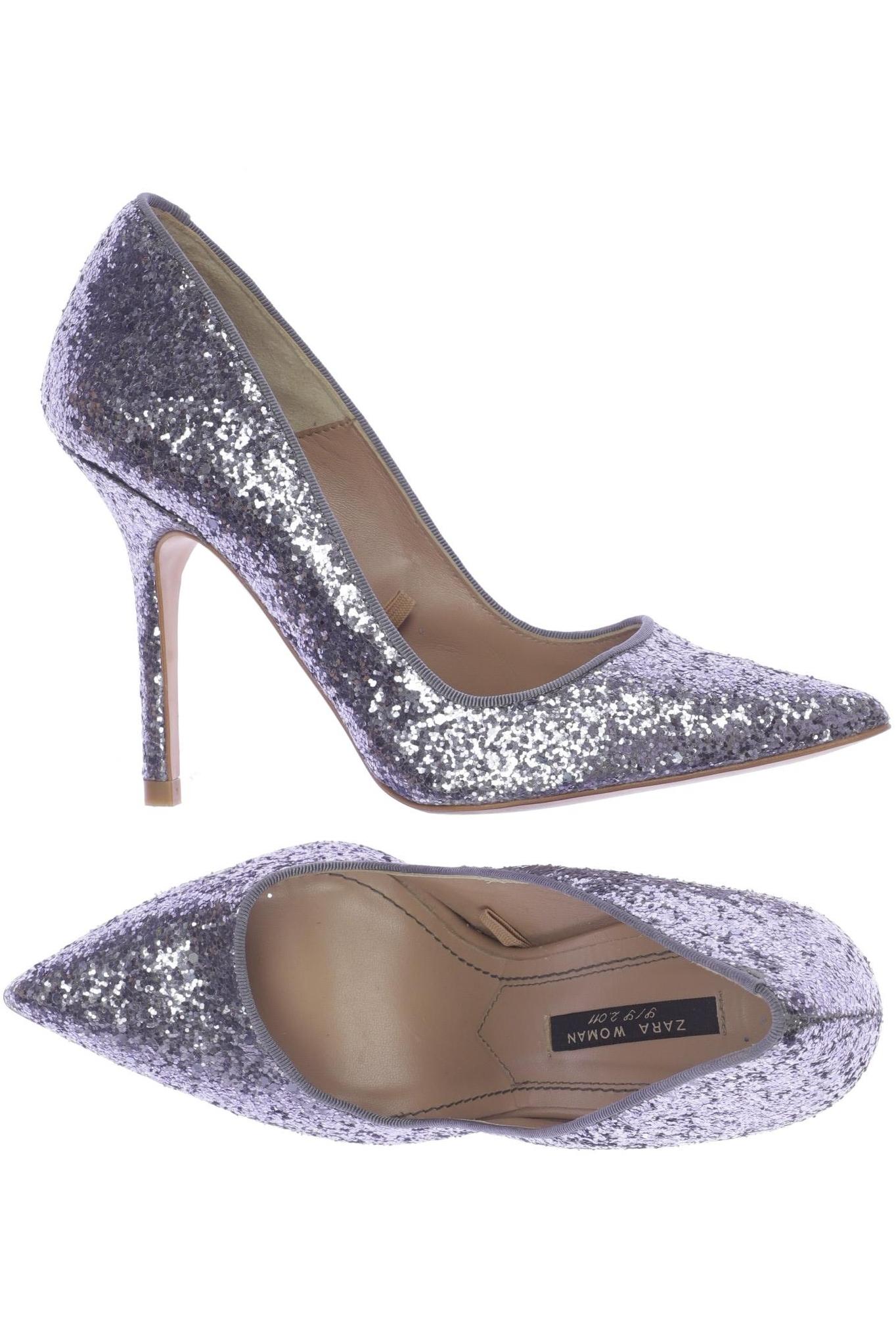 

Zara Damen Pumps, blau, Gr. 37