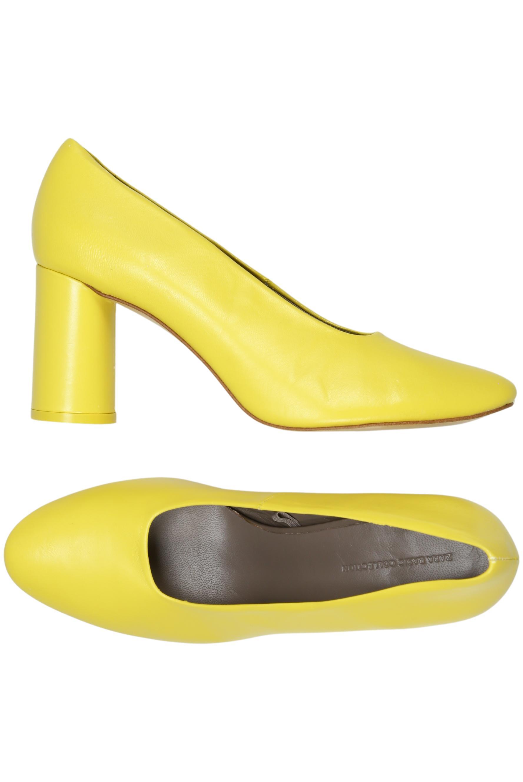 

Zara Damen Pumps, gelb, Gr. 41