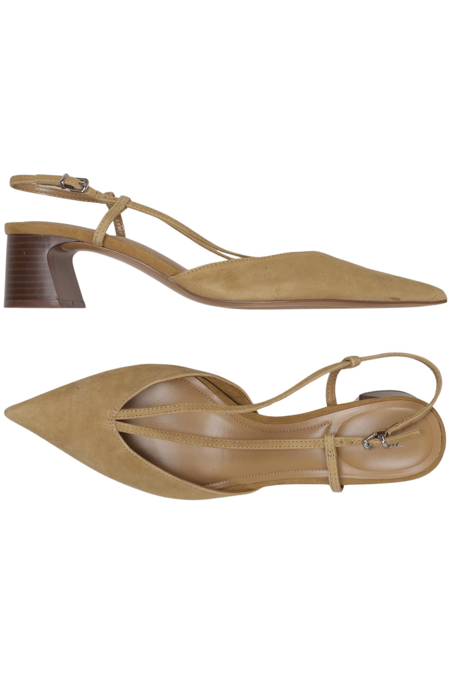 

Zara Damen Pumps, beige, Gr. 41