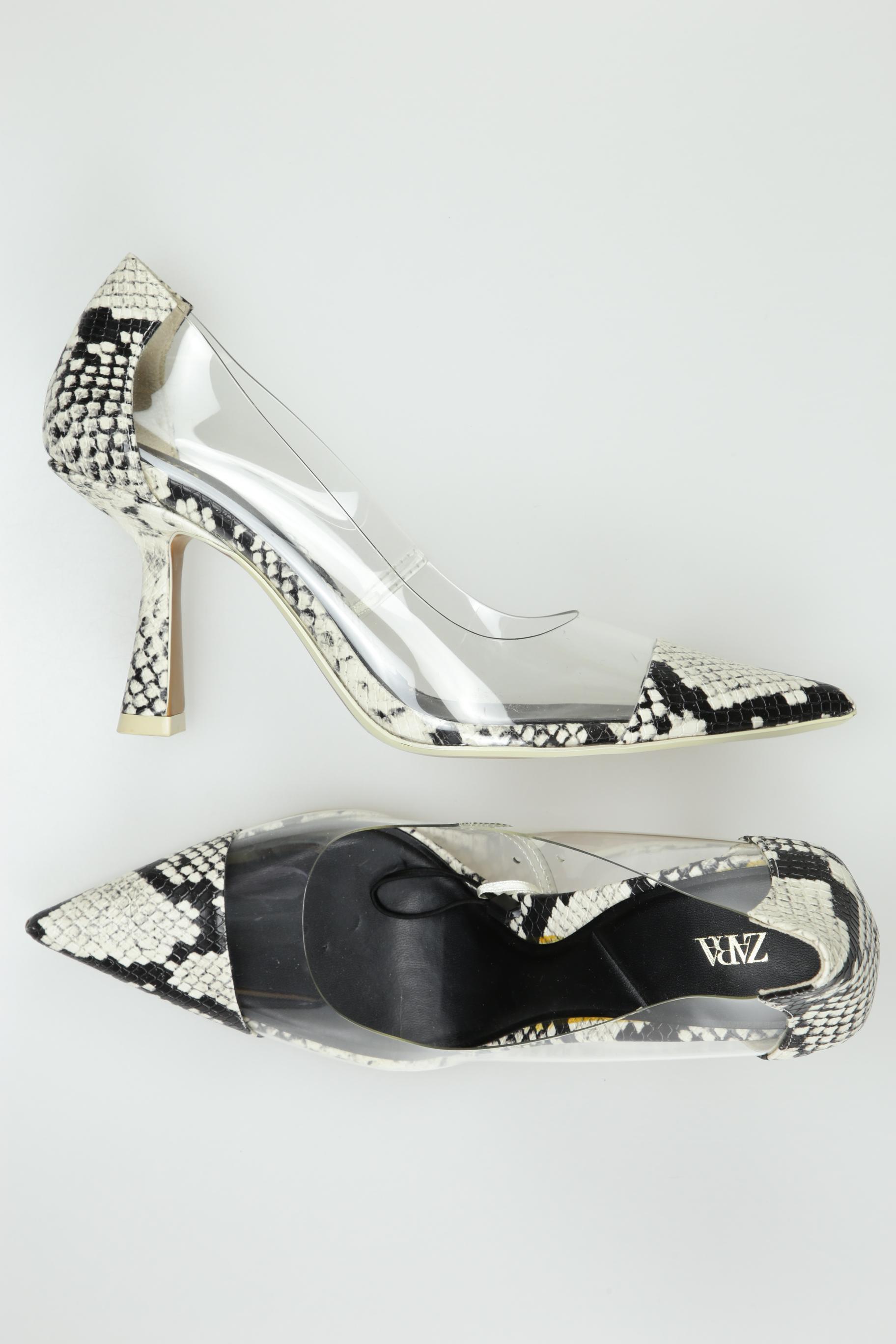 

Zara Damen Pumps, cremeweiß, Gr. 39
