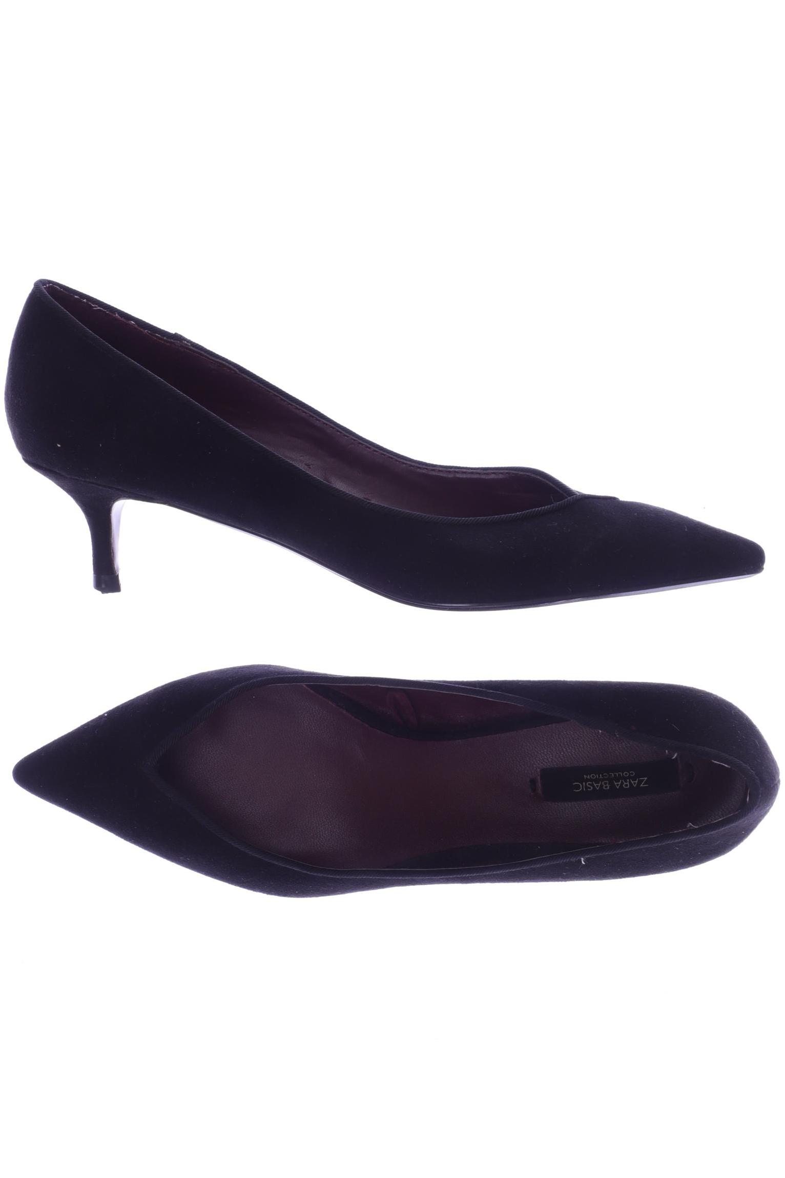 

ZARA Damen Pumps, schwarz