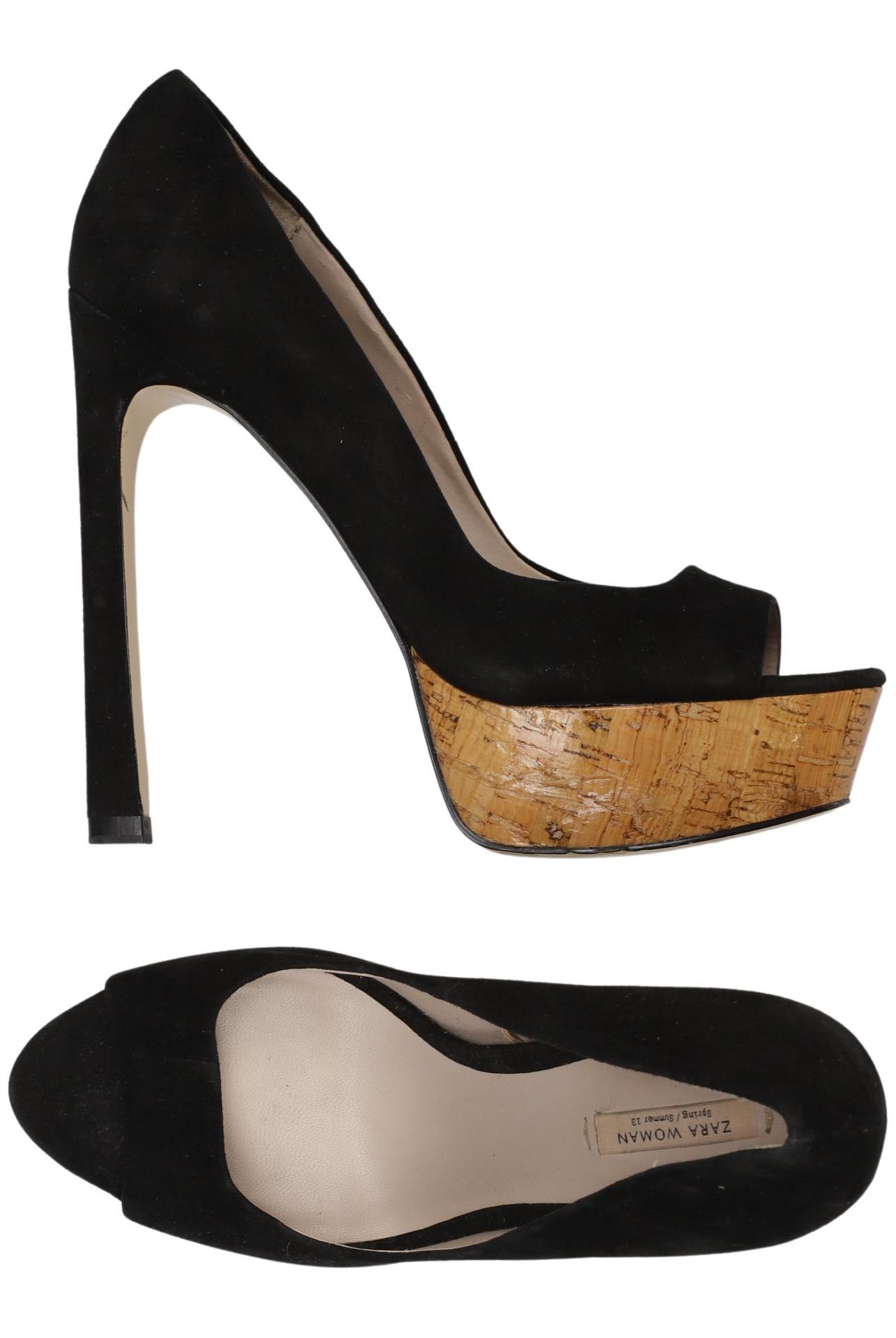 

Zara Damen Pumps, schwarz, Gr. 37