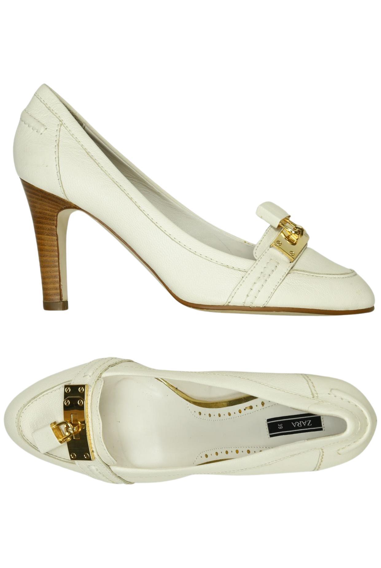 

Zara Damen Pumps, weiß, Gr. 39