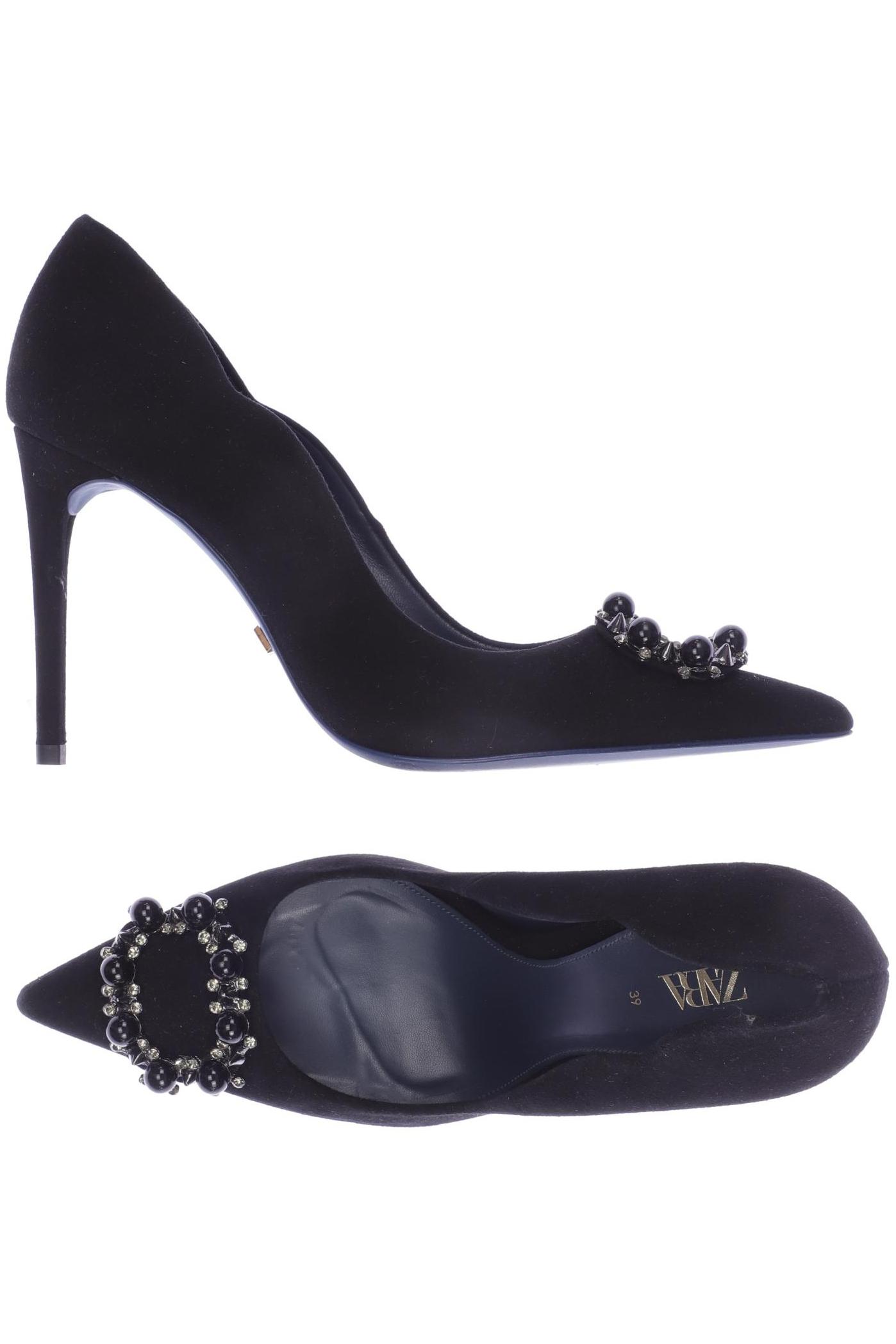 

ZARA Damen Pumps, schwarz