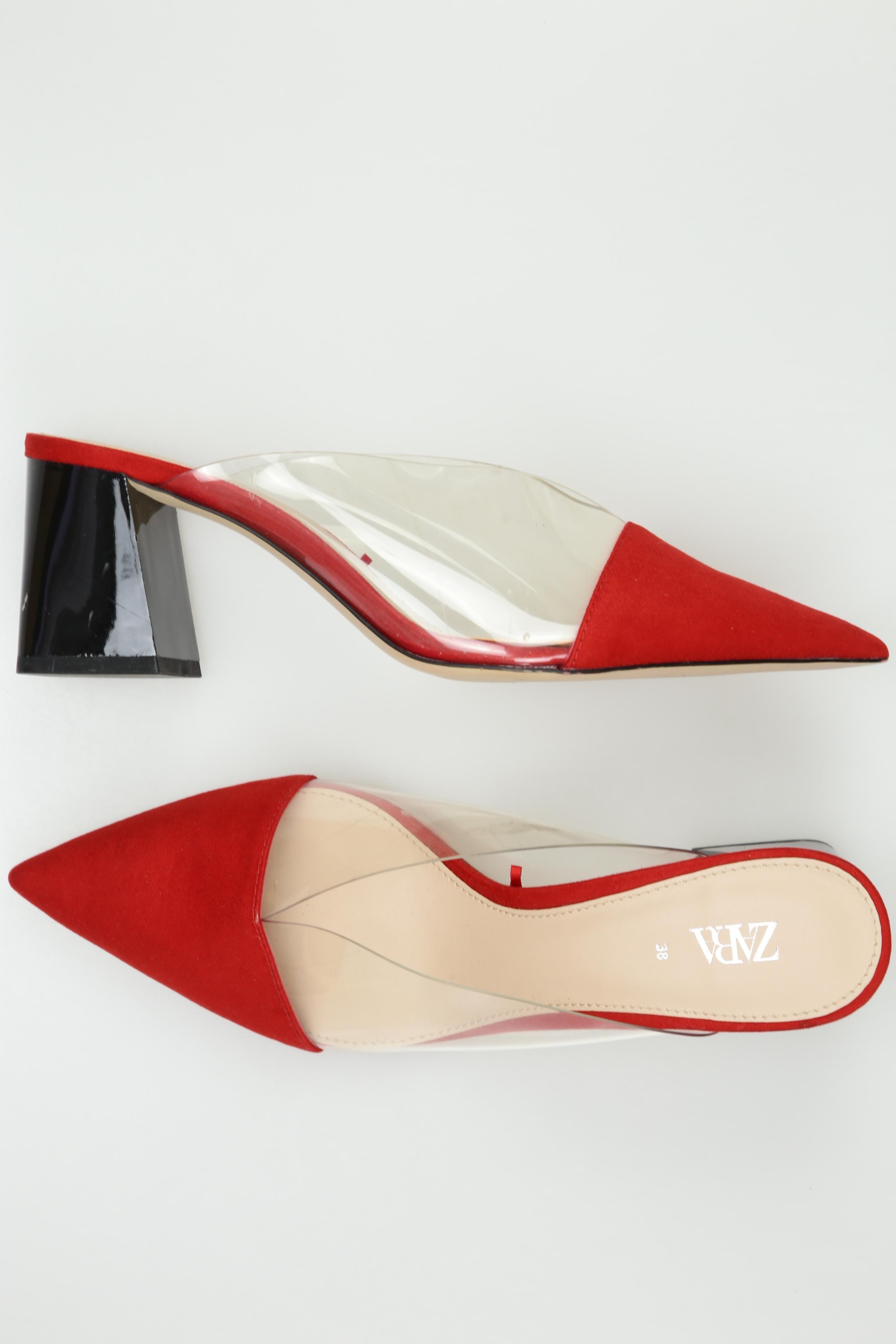 

Zara Damen Pumps, rot, Gr. 38