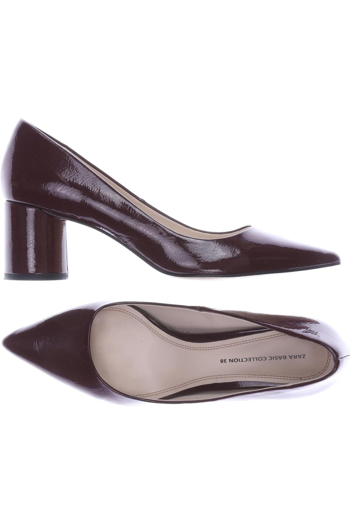 

Zara Damen Pumps, bordeaux, Gr. 38