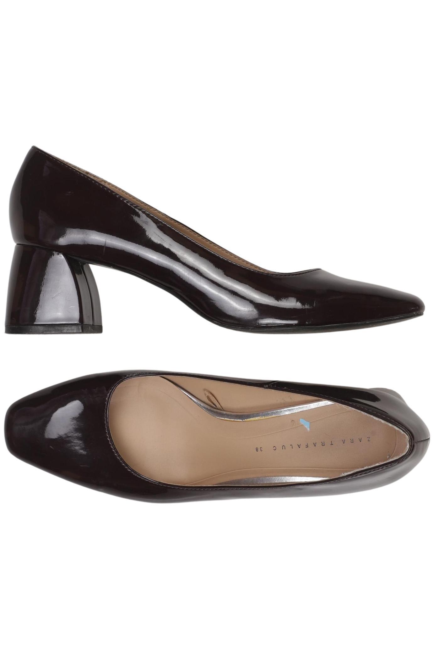 

Zara Damen Pumps, bordeaux, Gr. 38