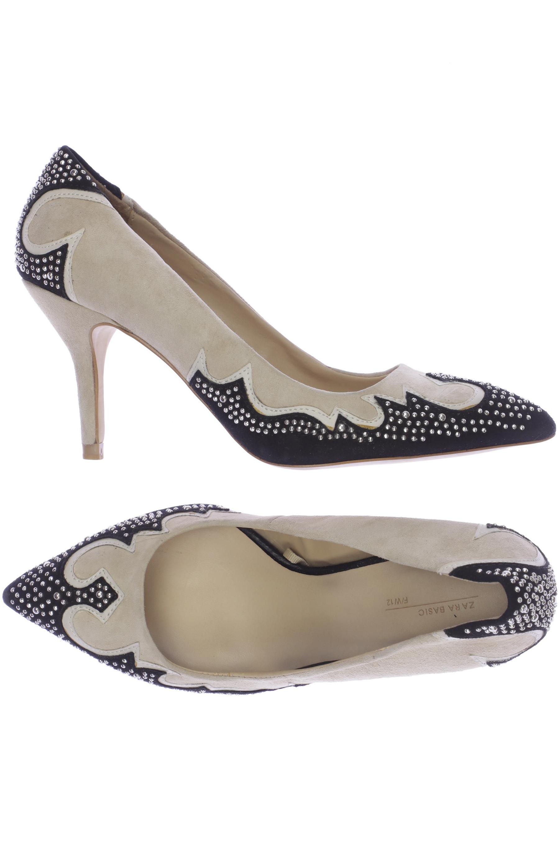 

Zara Damen Pumps, beige, Gr. 36