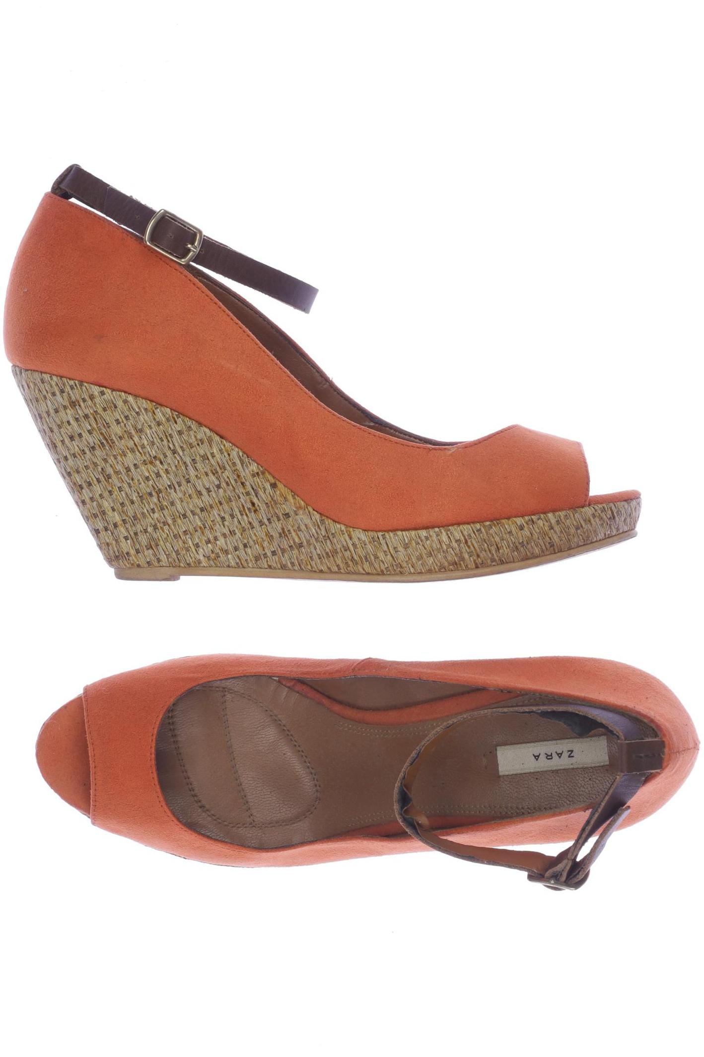 

Zara Damen Pumps, orange, Gr. 38