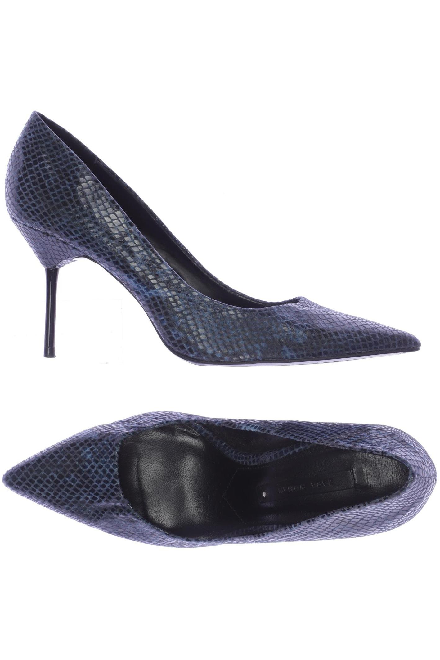 

Zara Damen Pumps, marineblau, Gr. 39