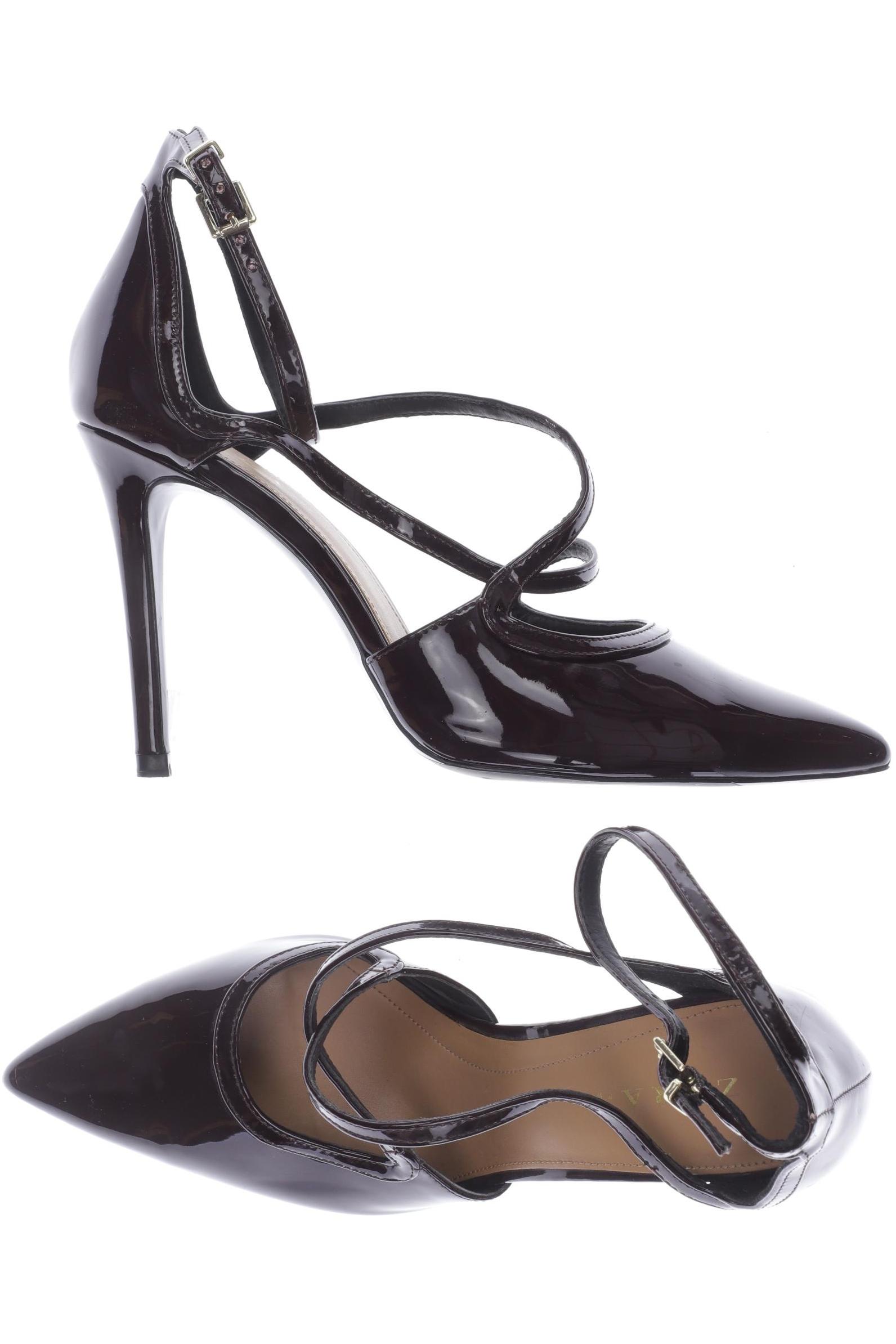 

ZARA Damen Pumps, bordeaux