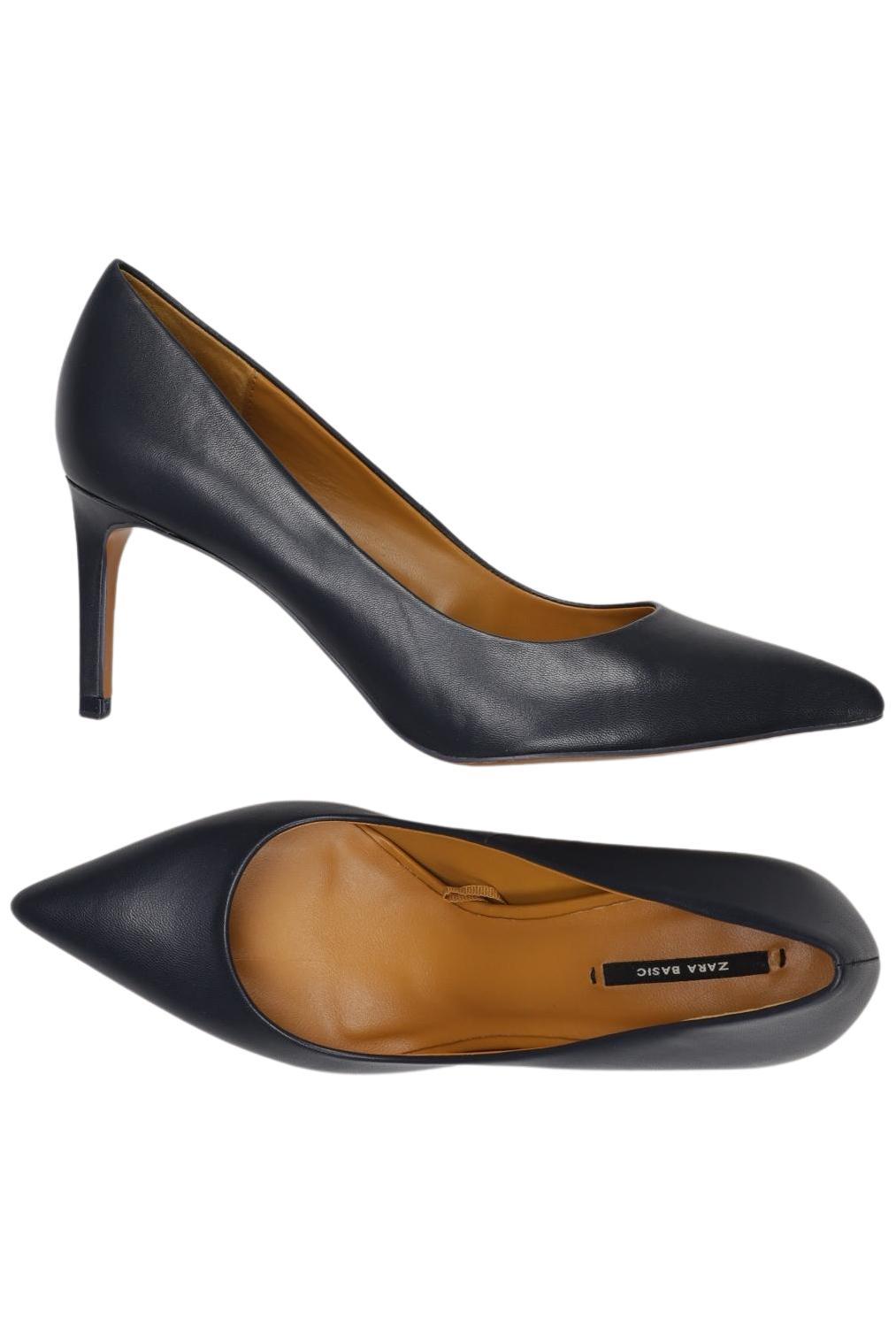 

Zara Damen Pumps, marineblau, Gr. 39