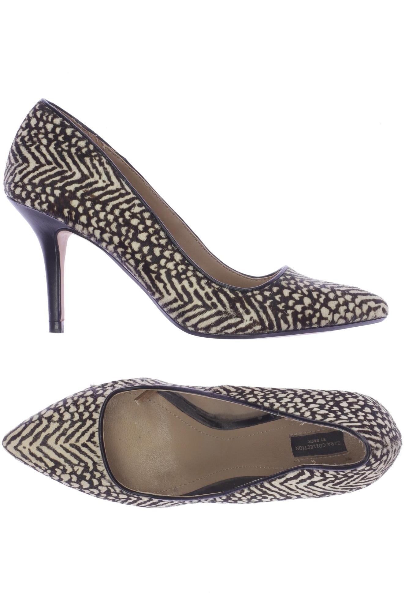 

Zara Damen Pumps, beige, Gr. 37