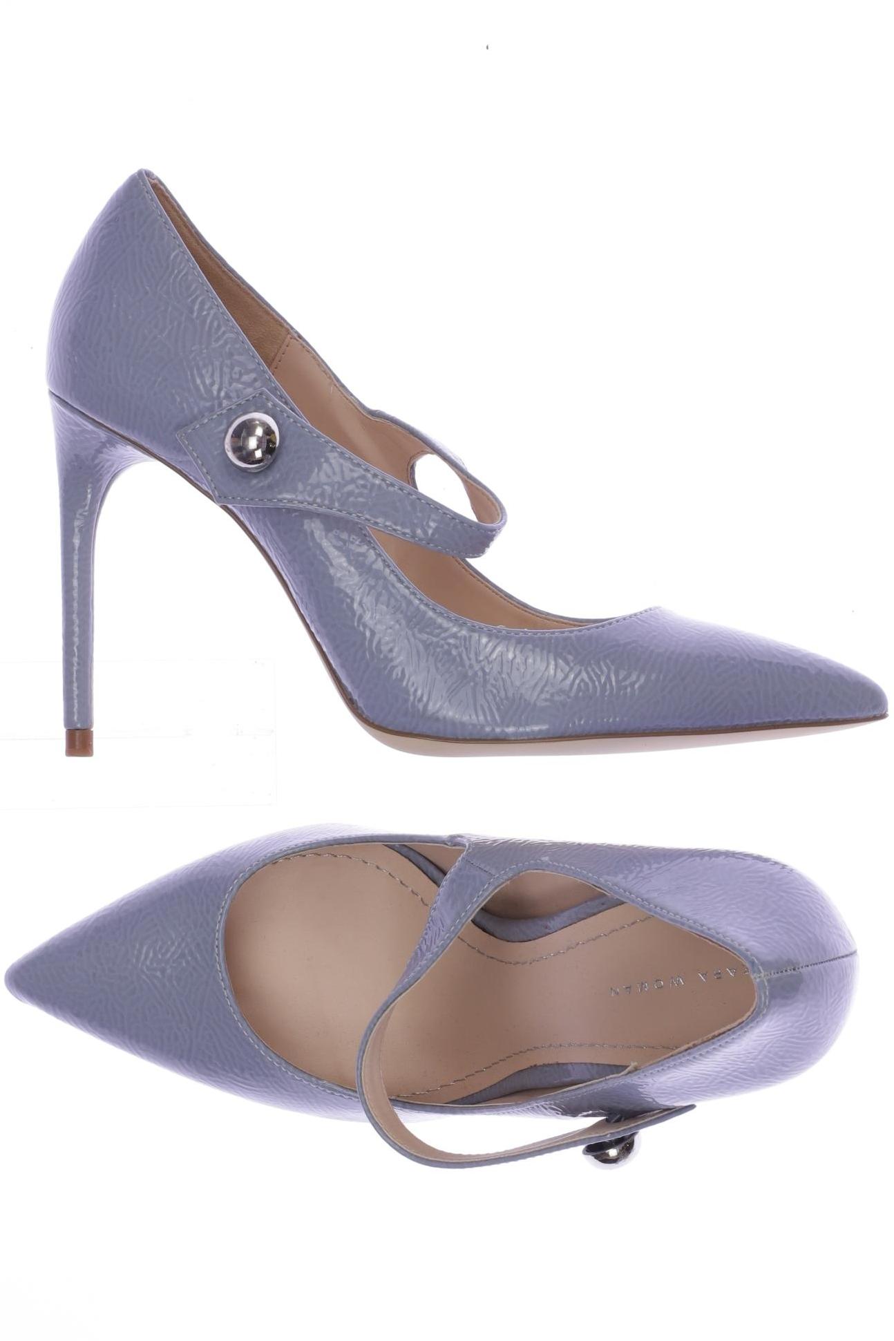 

Zara Damen Pumps, blau, Gr. 36