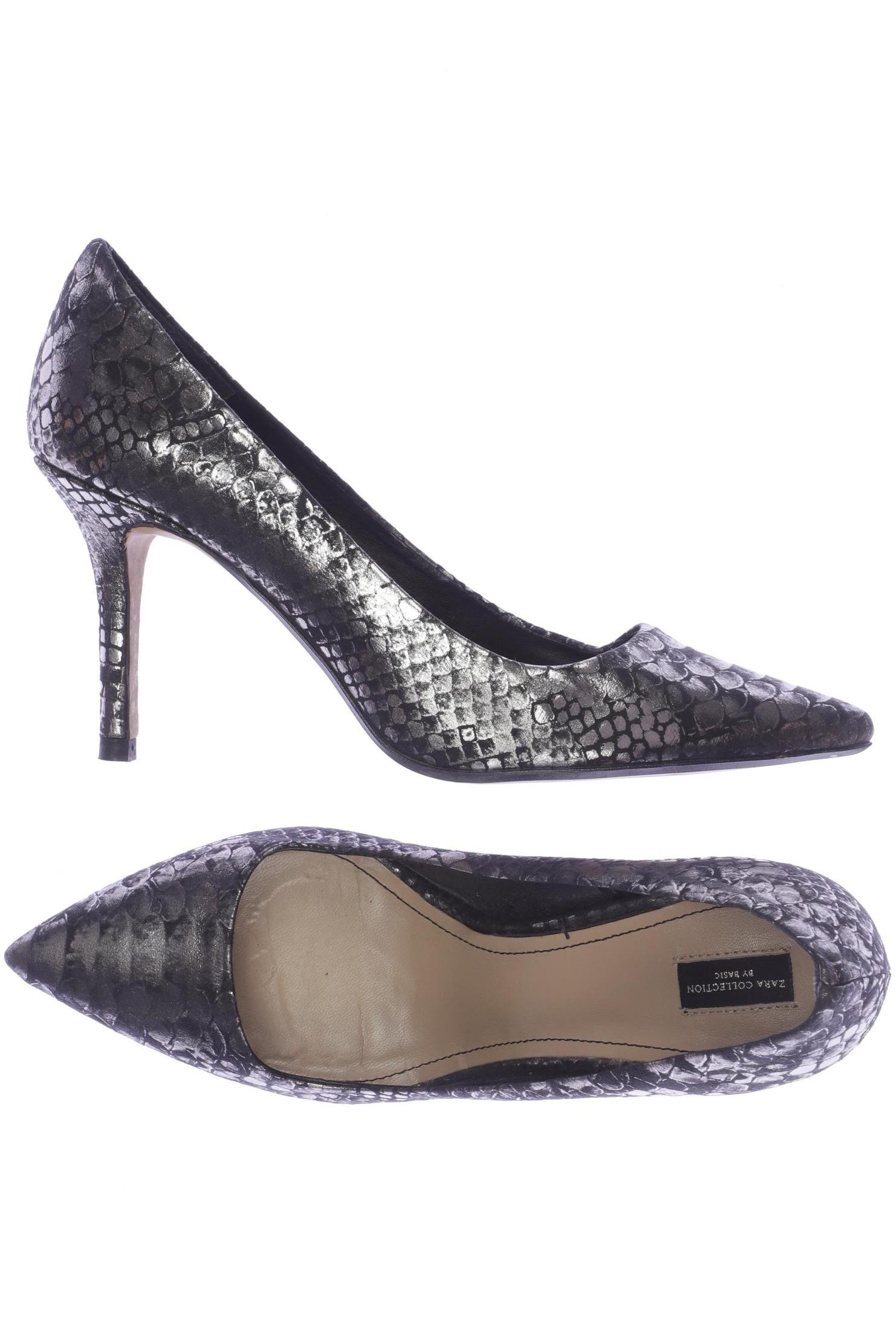 

Zara Damen Pumps, grau, Gr. 39