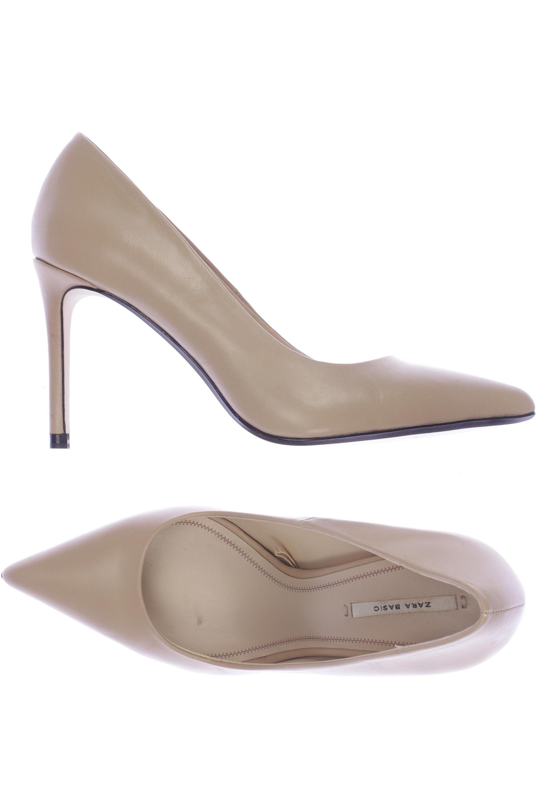 

Zara Damen Pumps, beige, Gr. 37