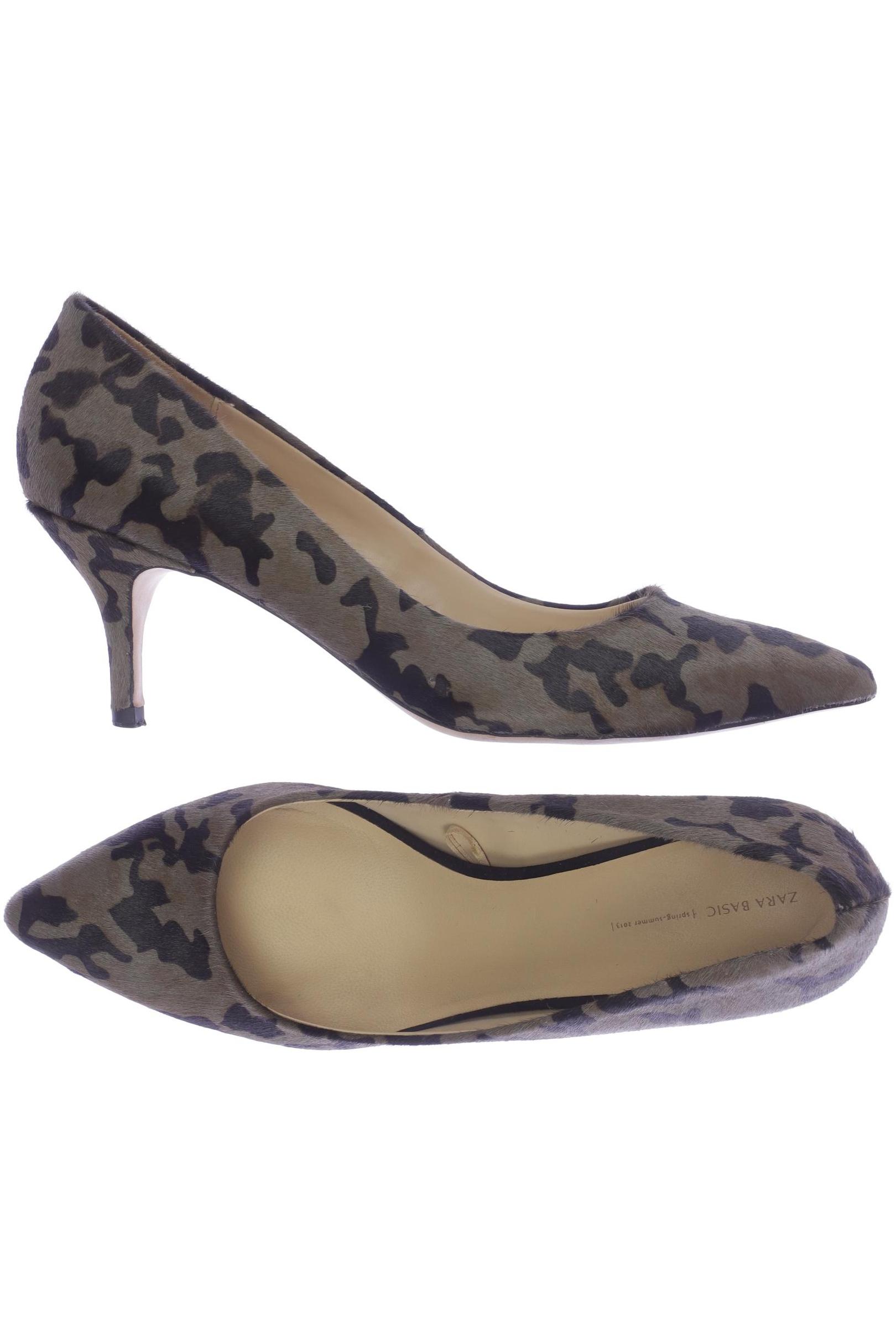 

ZARA Damen Pumps, grau