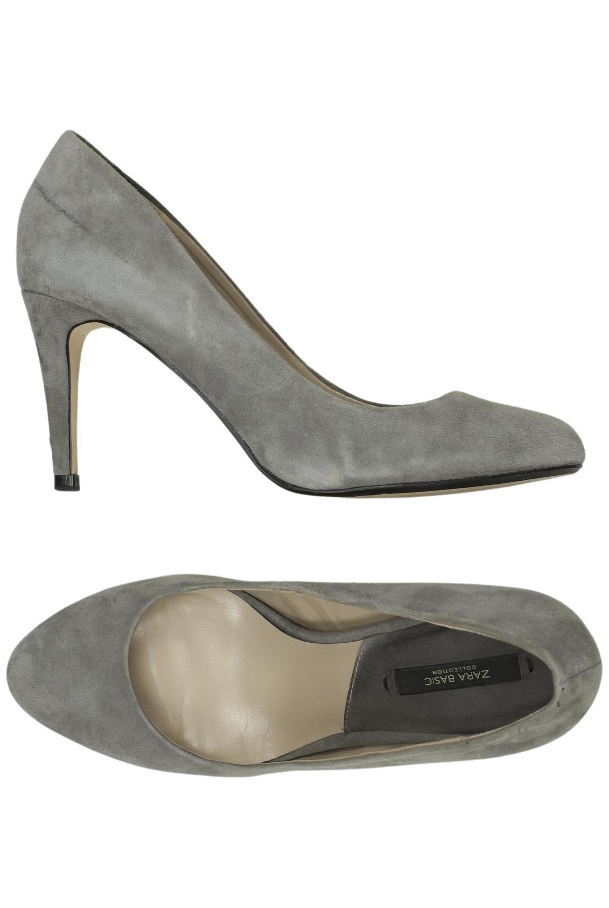 

Zara Damen Pumps, grau, Gr. 38