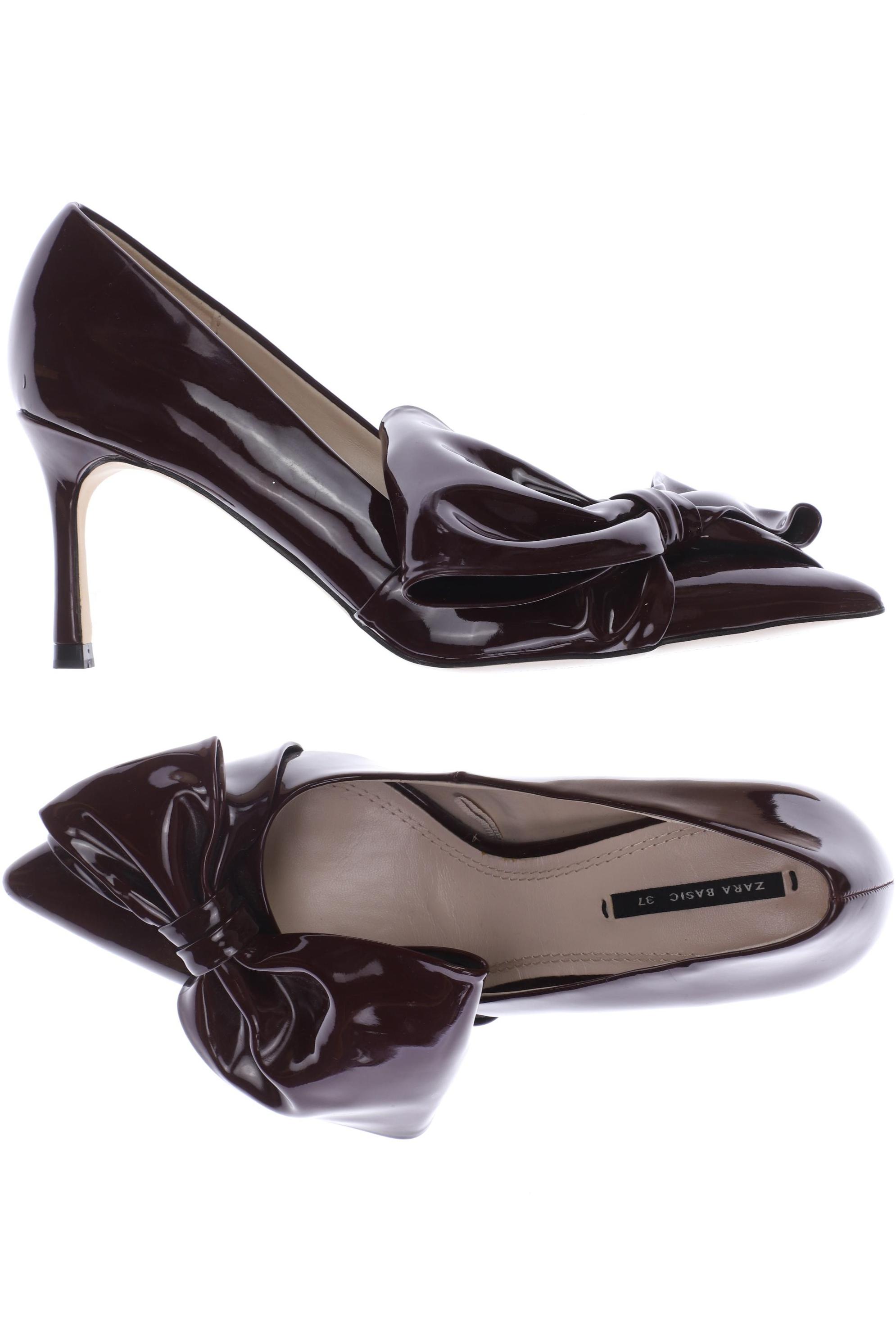 

ZARA Damen Pumps, bordeaux