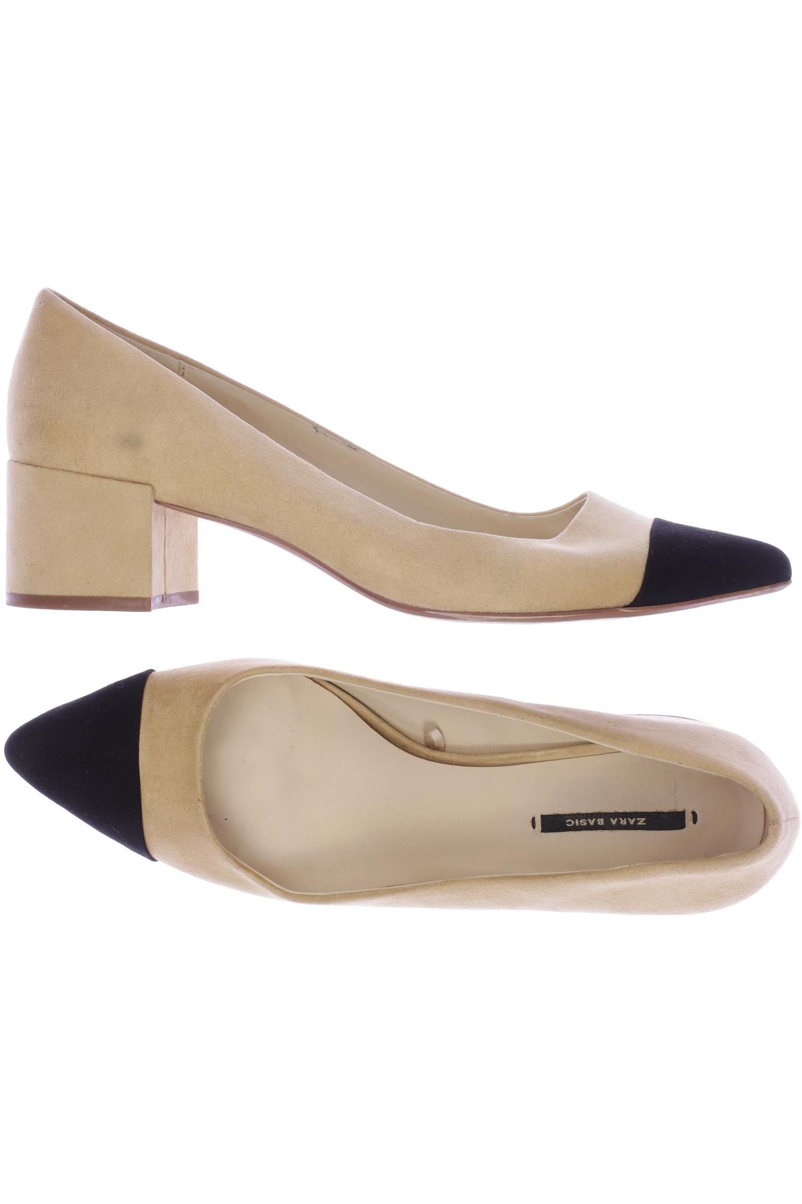 

Zara Damen Pumps, beige, Gr. 40